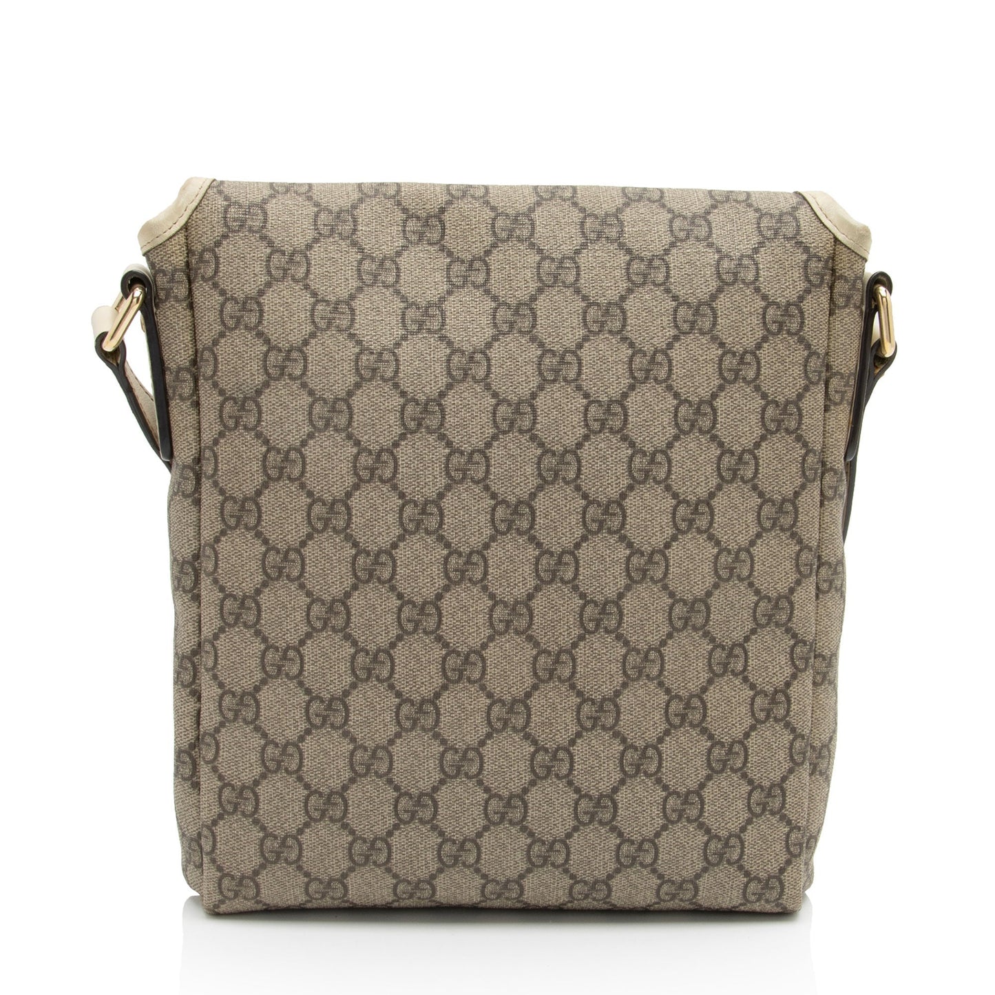 Gucci Leather Canvas Shoulder Bag