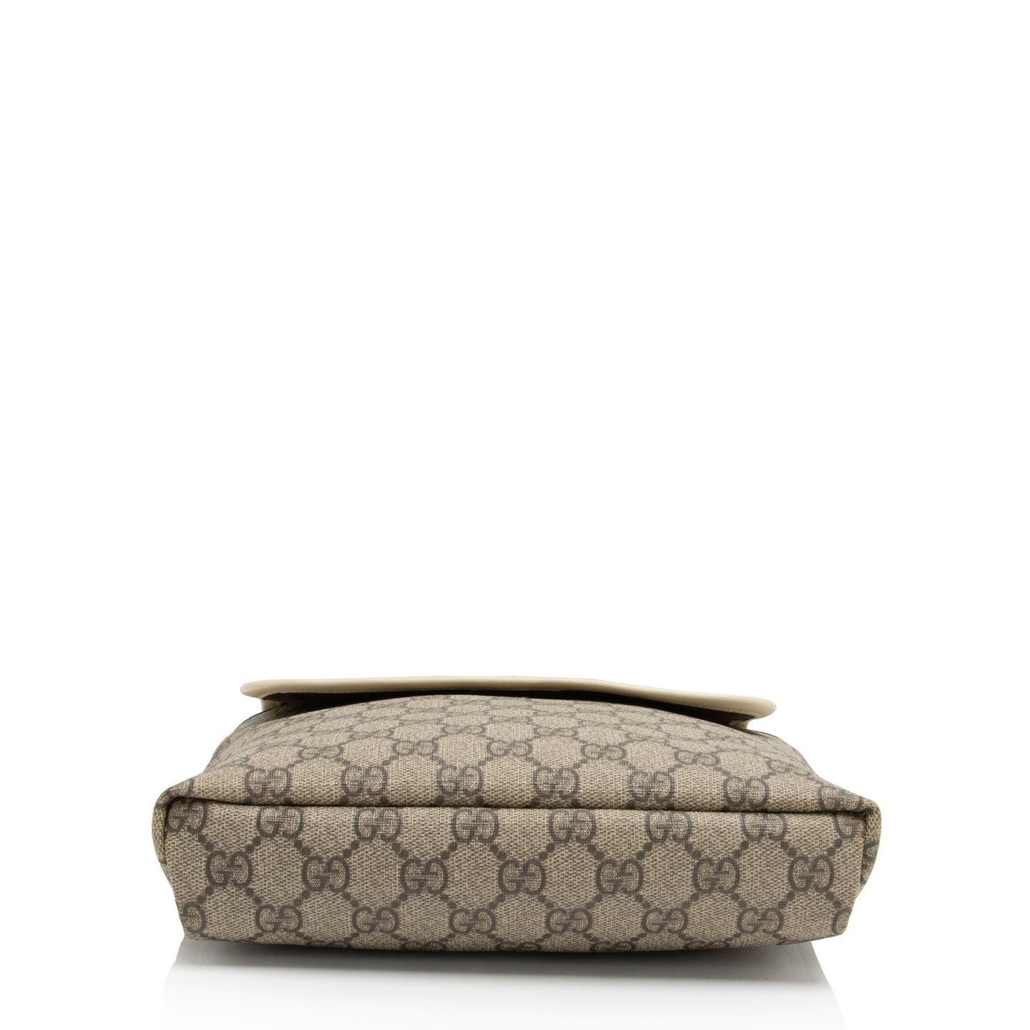 Gucci Leather Canvas Shoulder Bag