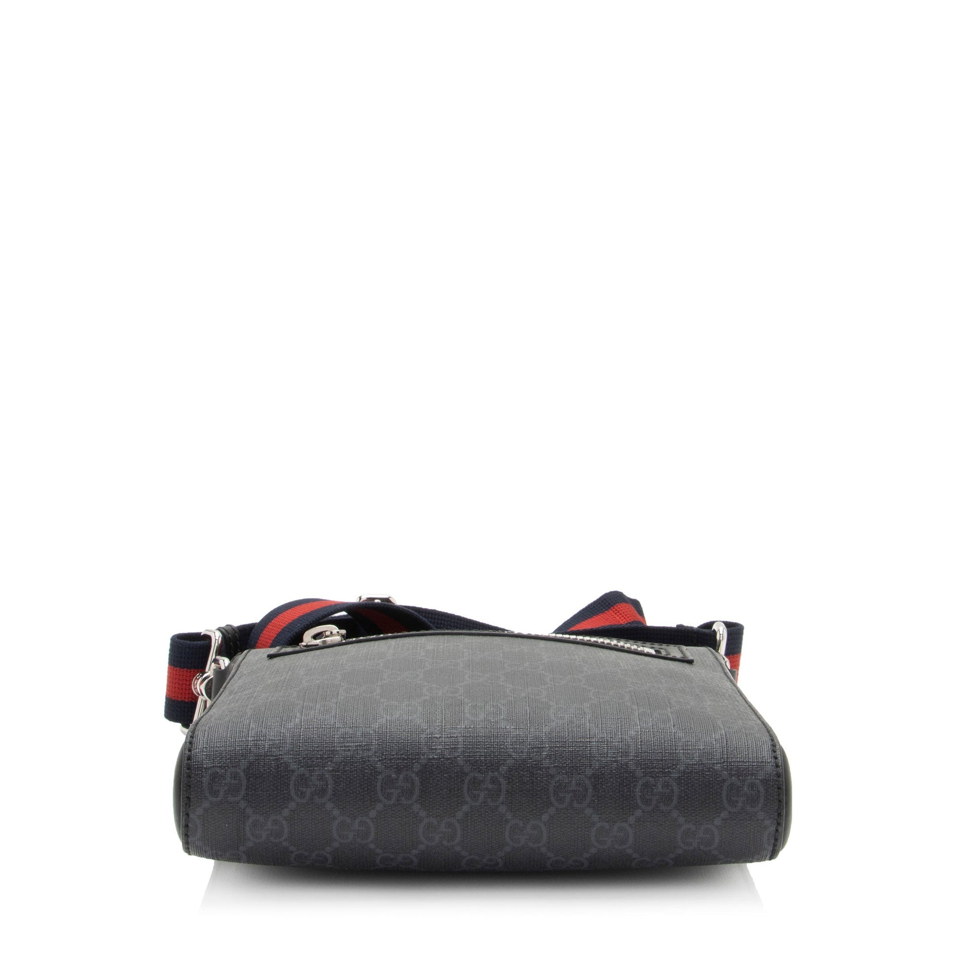 Gucci Nylon Leather Canvas Shoulder Bag