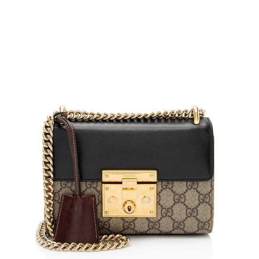 Gucci Leather Canvas Crossbody