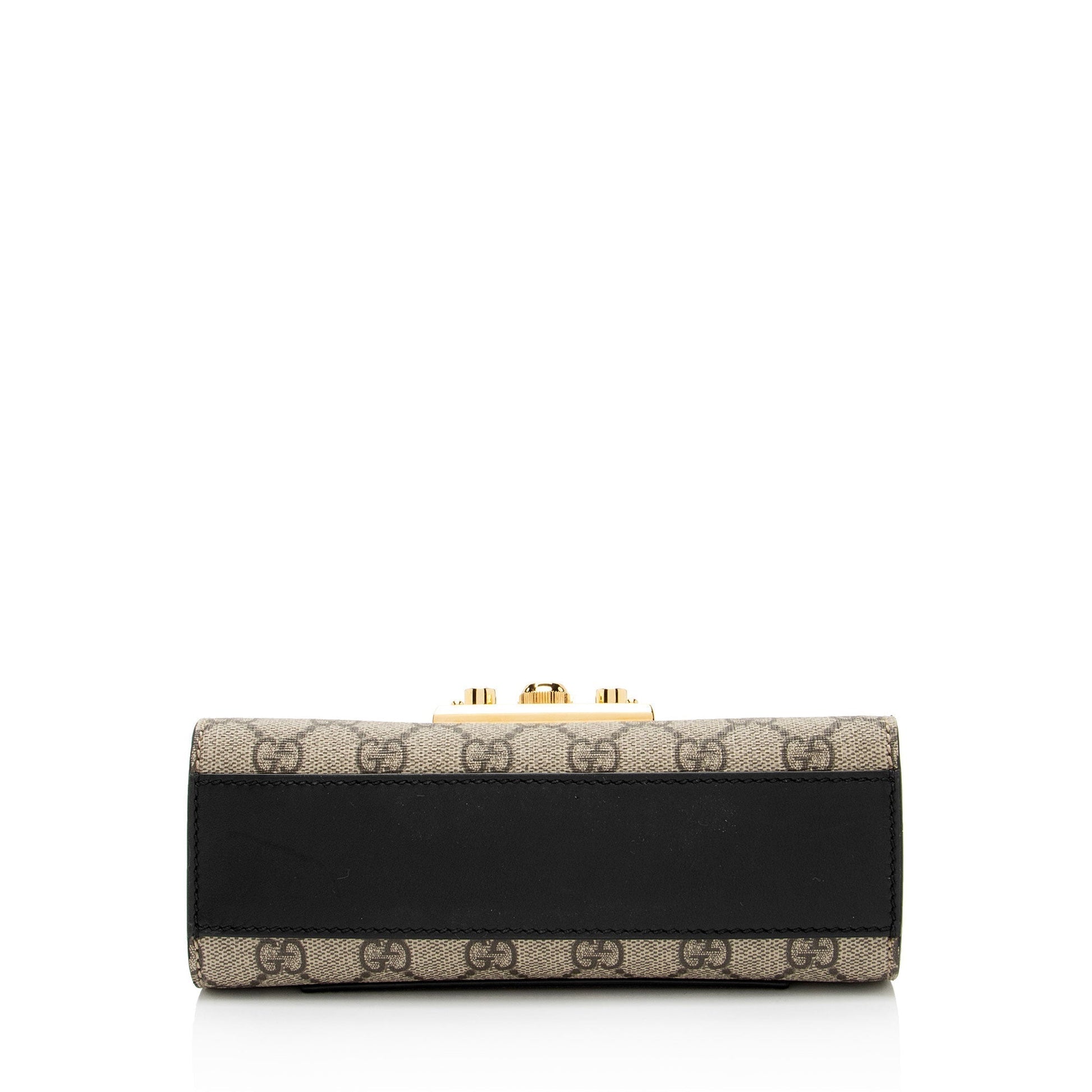 Gucci Leather Canvas Shoulder Bag