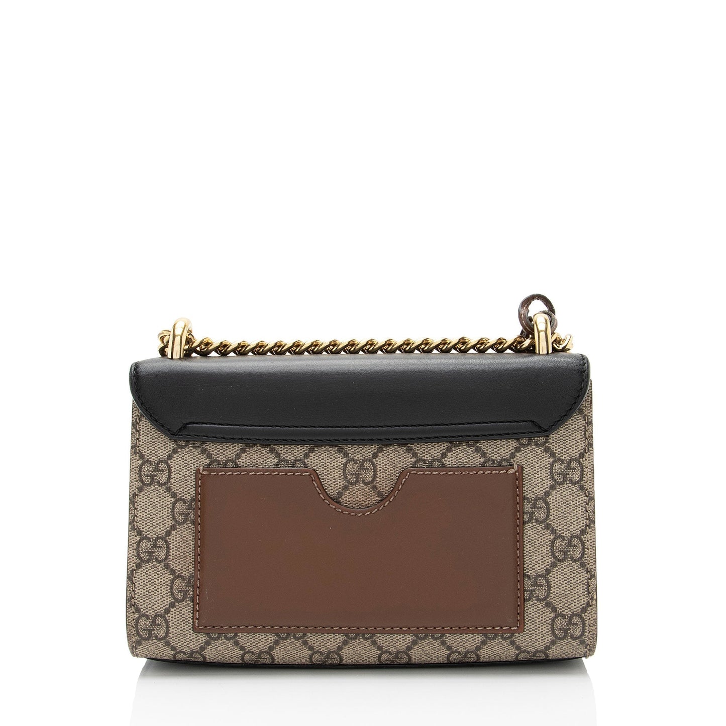 Gucci Leather Canvas Shoulder Bag