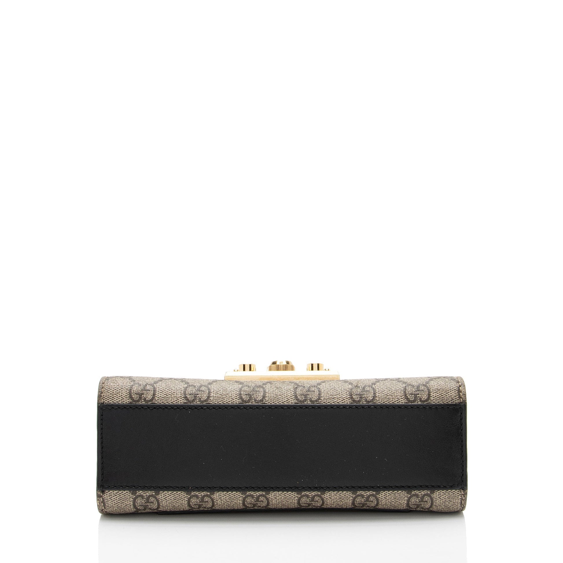 Gucci Leather Canvas Shoulder Bag