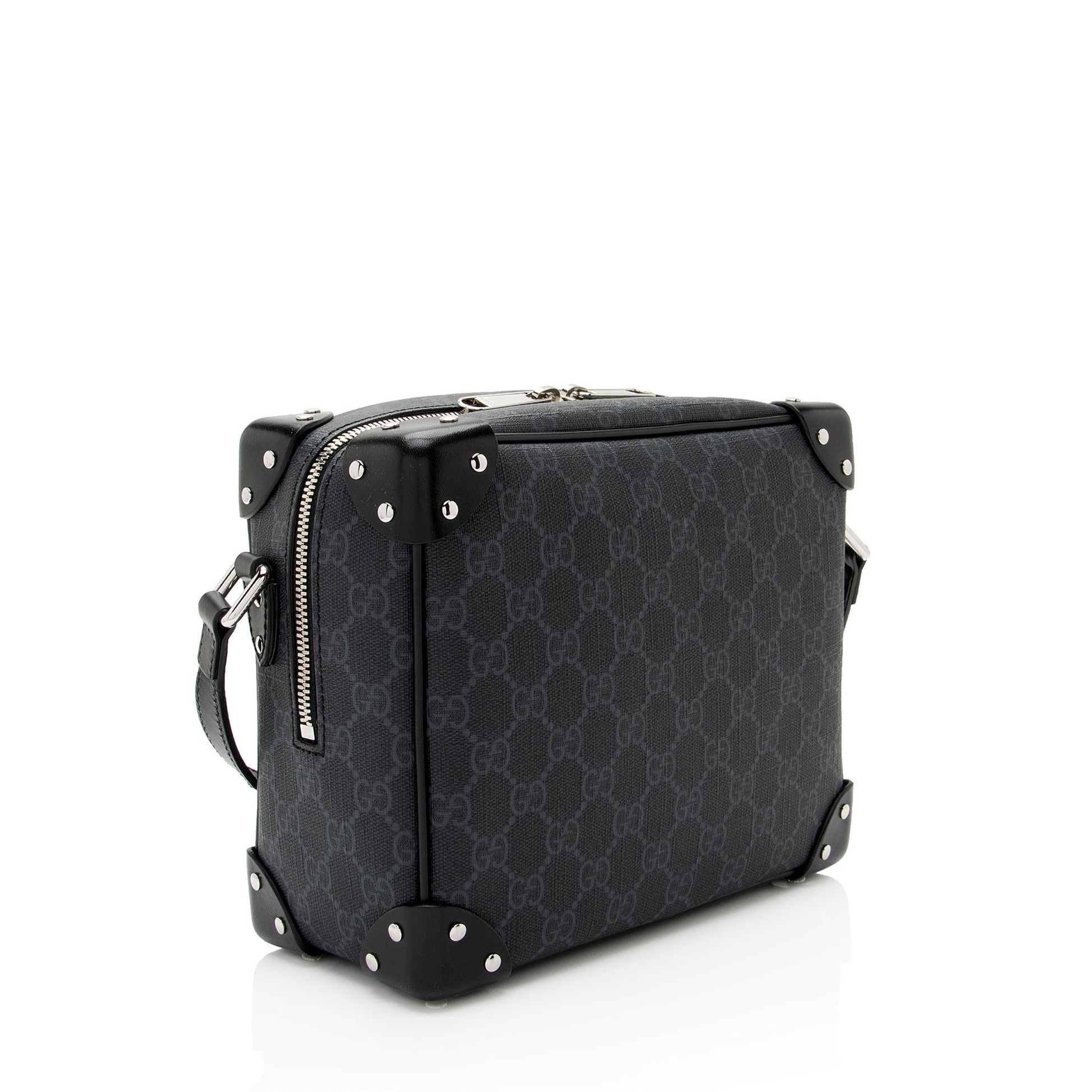 Gucci Leather Canvas Crossbody