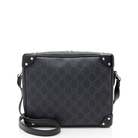 Gucci Leather Canvas Crossbody