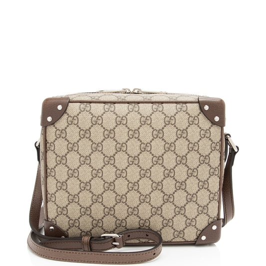 Gucci Leather Canvas Crossbody