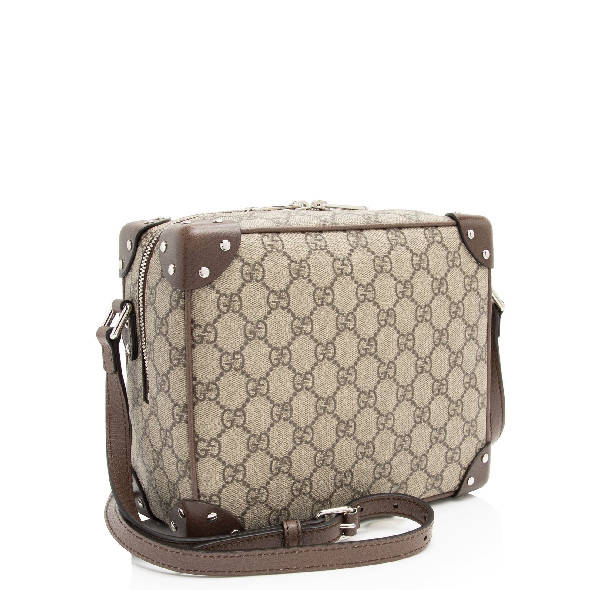 Gucci Leather Canvas Crossbody