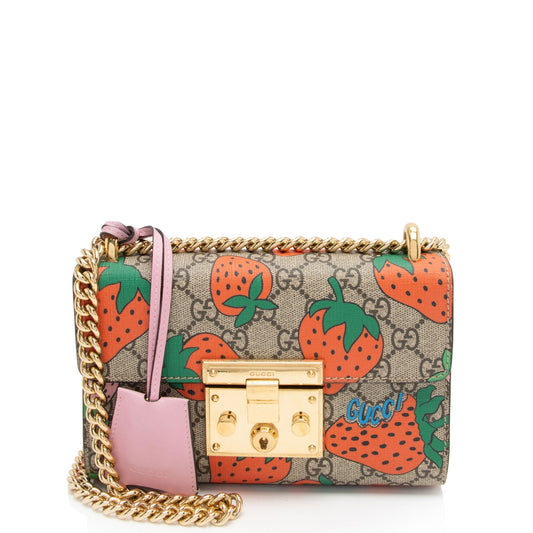 Gucci Leather Canvas Crossbody