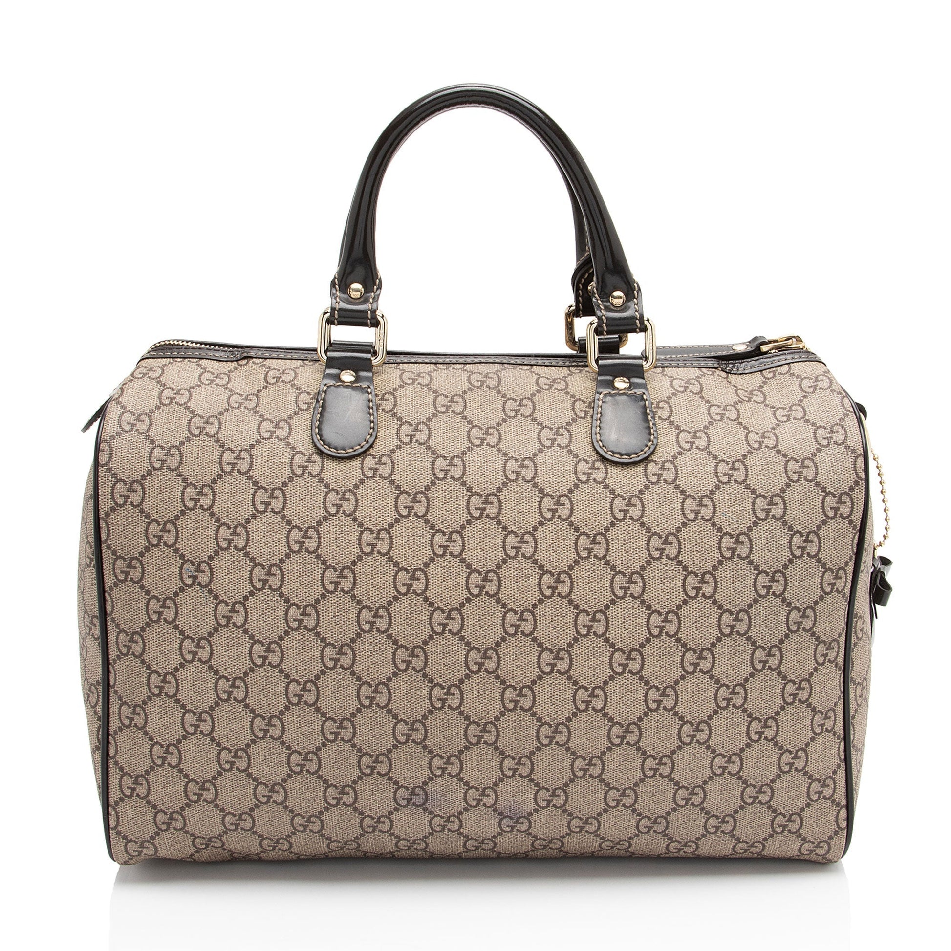 Gucci GG Supreme Tattoo Heart Medium Boston Bag (SHF-CqiJiV)