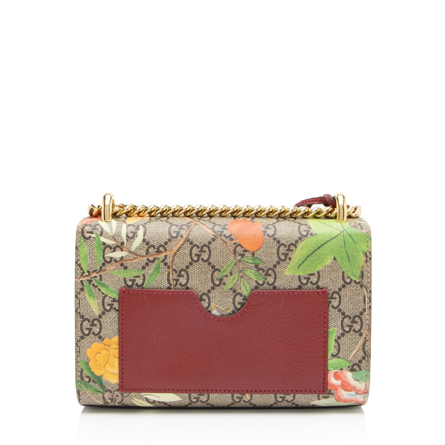 Gucci Leather Canvas Shoulder Bag