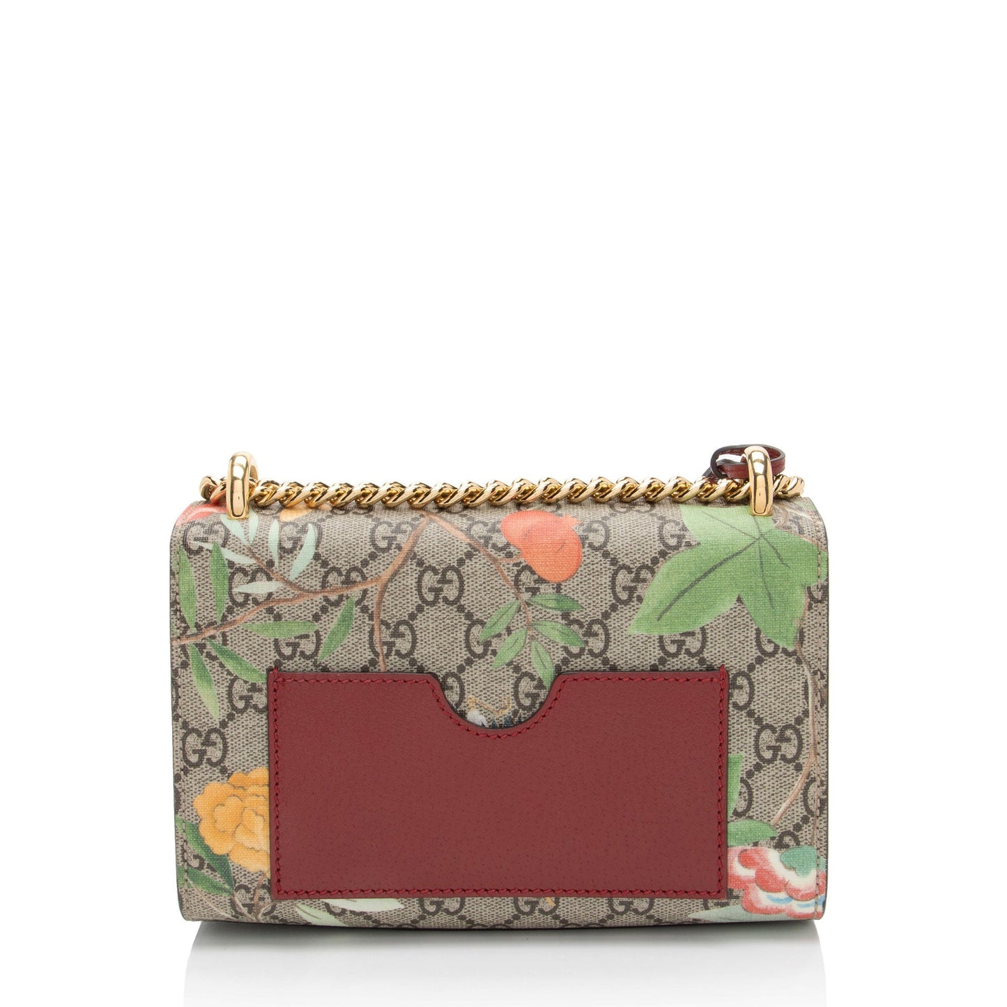 Gucci GG Supreme Tian Padlock Small Shoulder Bag