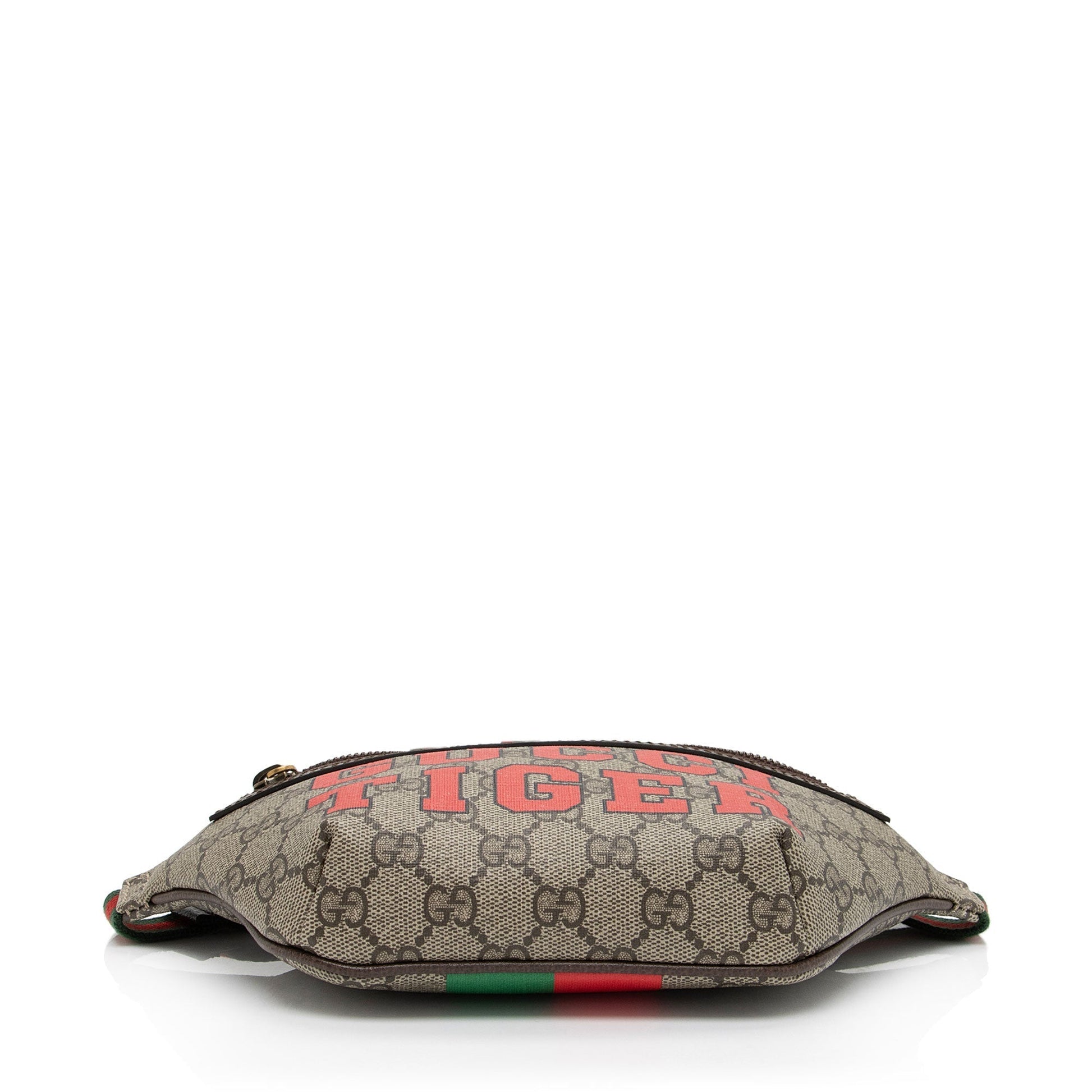 Gucci Nylon Leather Canvas Shoulder Bag