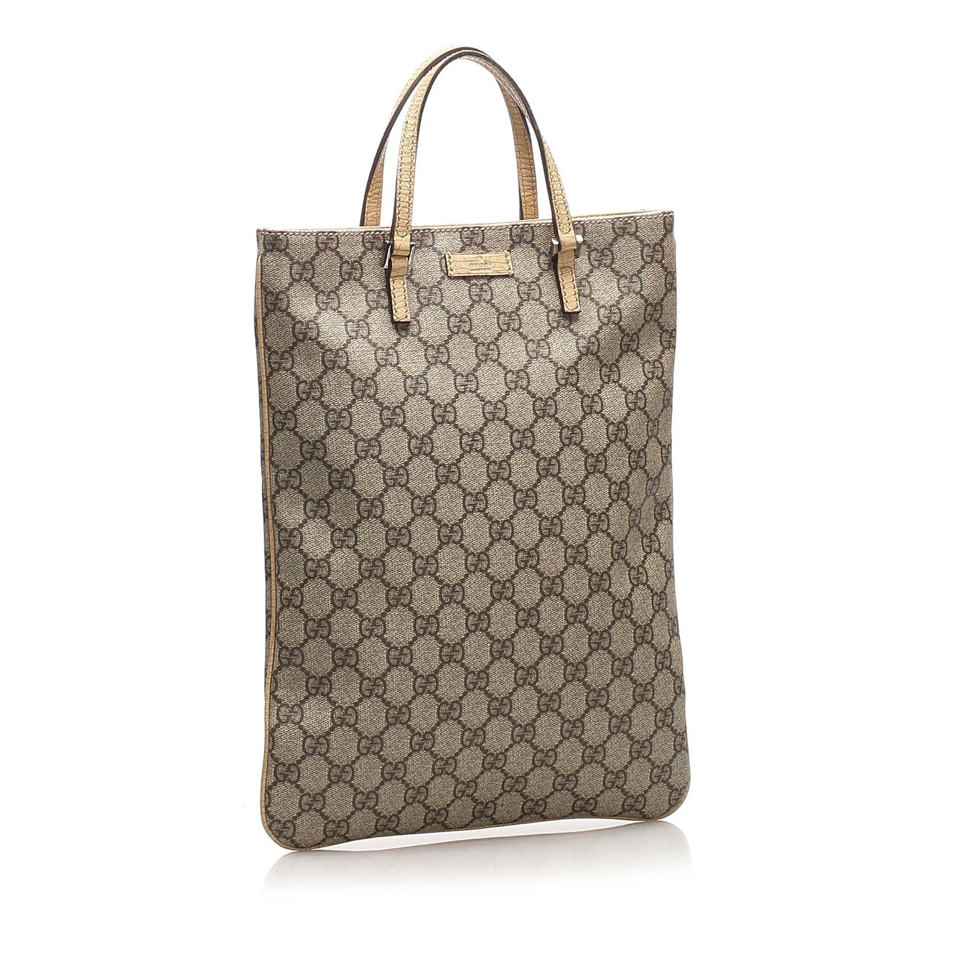 Gucci GG Supreme Leather Tote Style 2