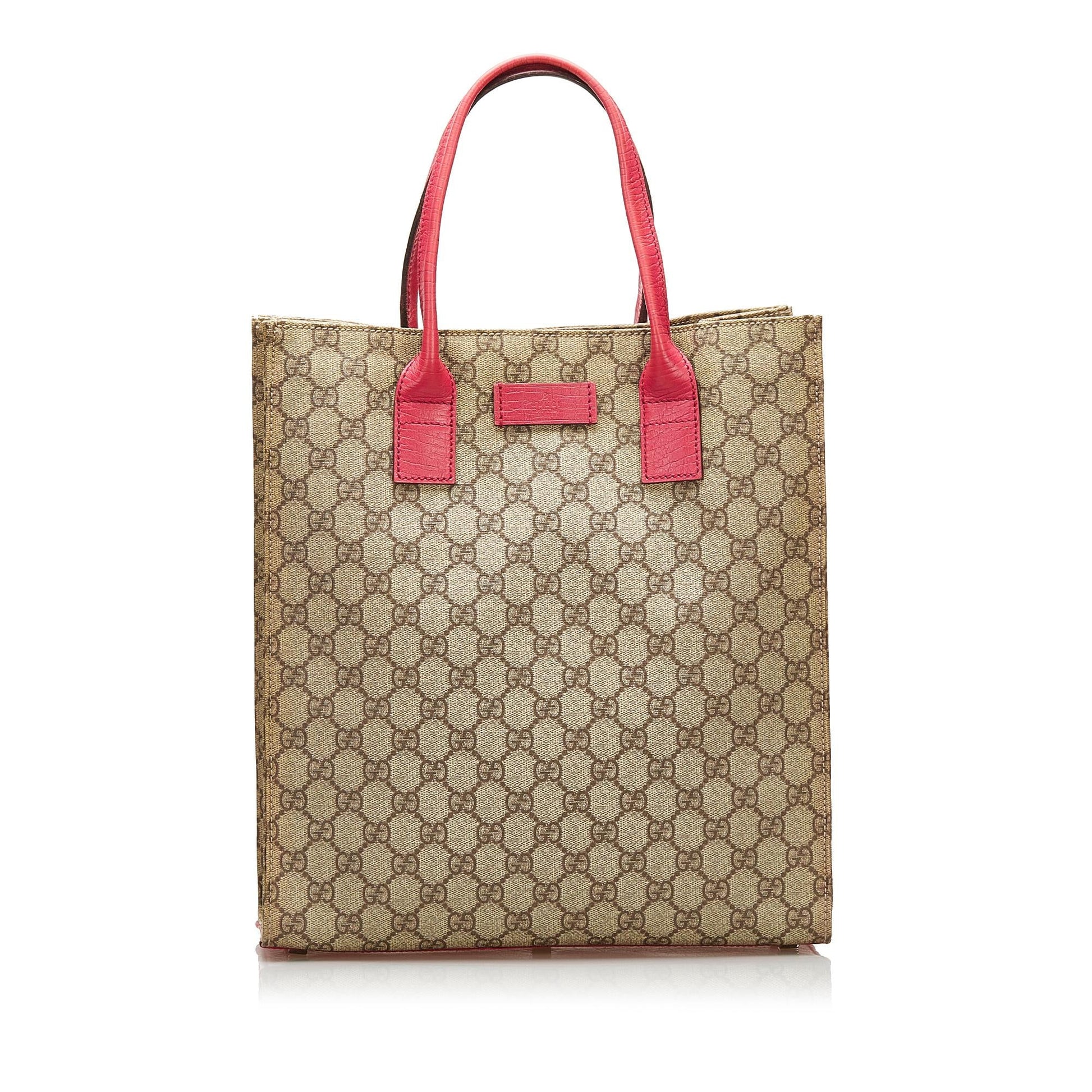 Gucci GG Supreme Canvas Tote Style 20