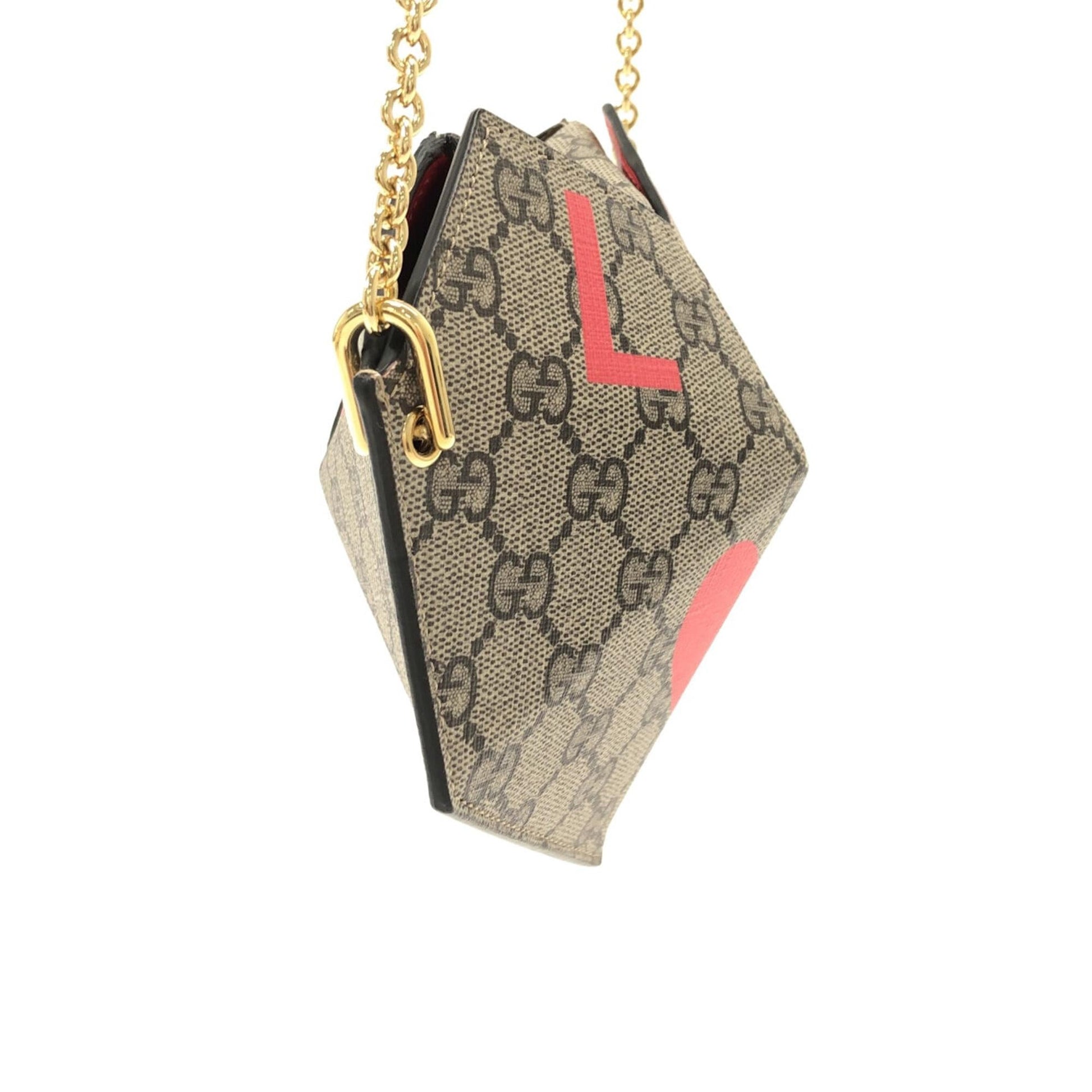 Gucci Chain Canvas Crossbody