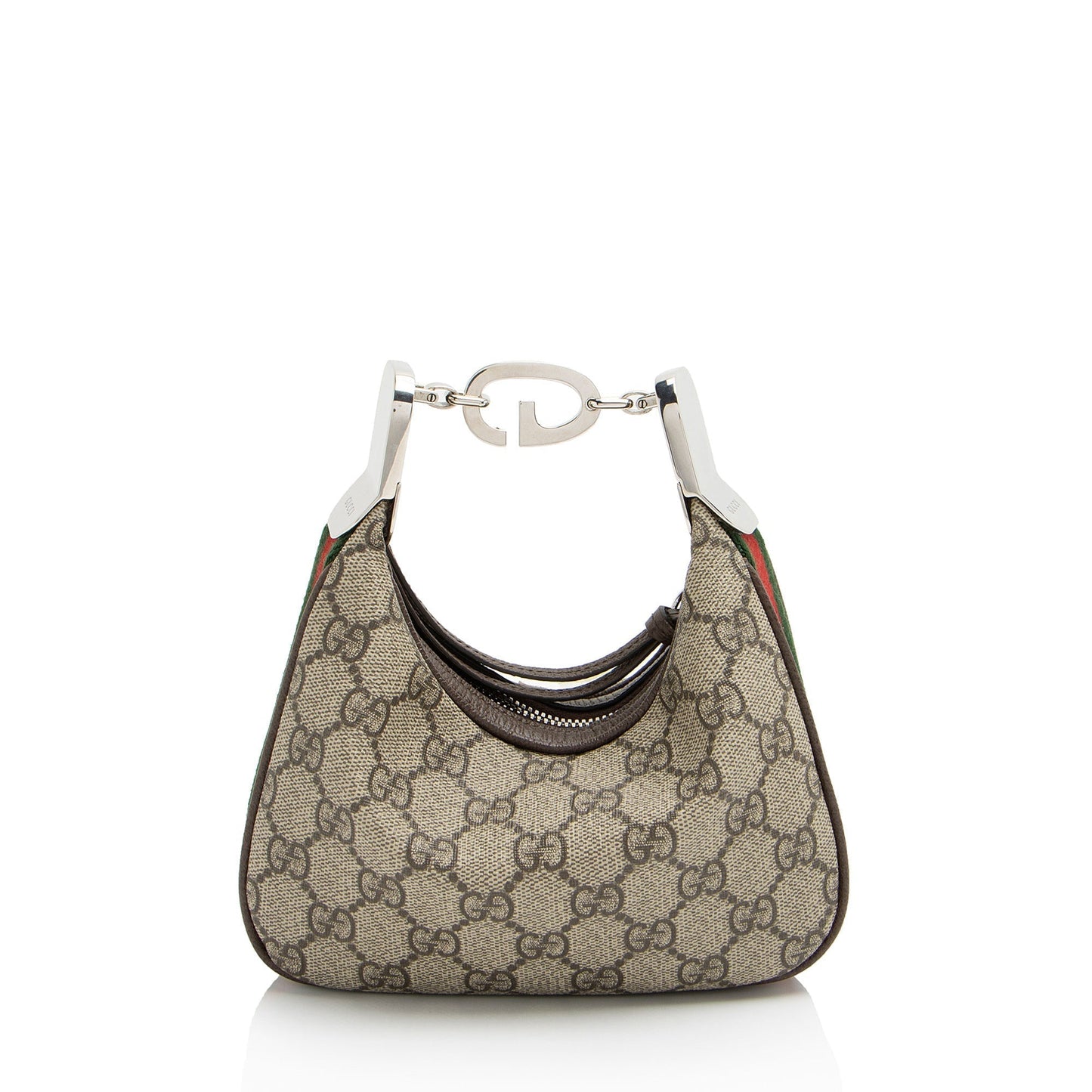 Gucci Nylon Leather Mini Clutch