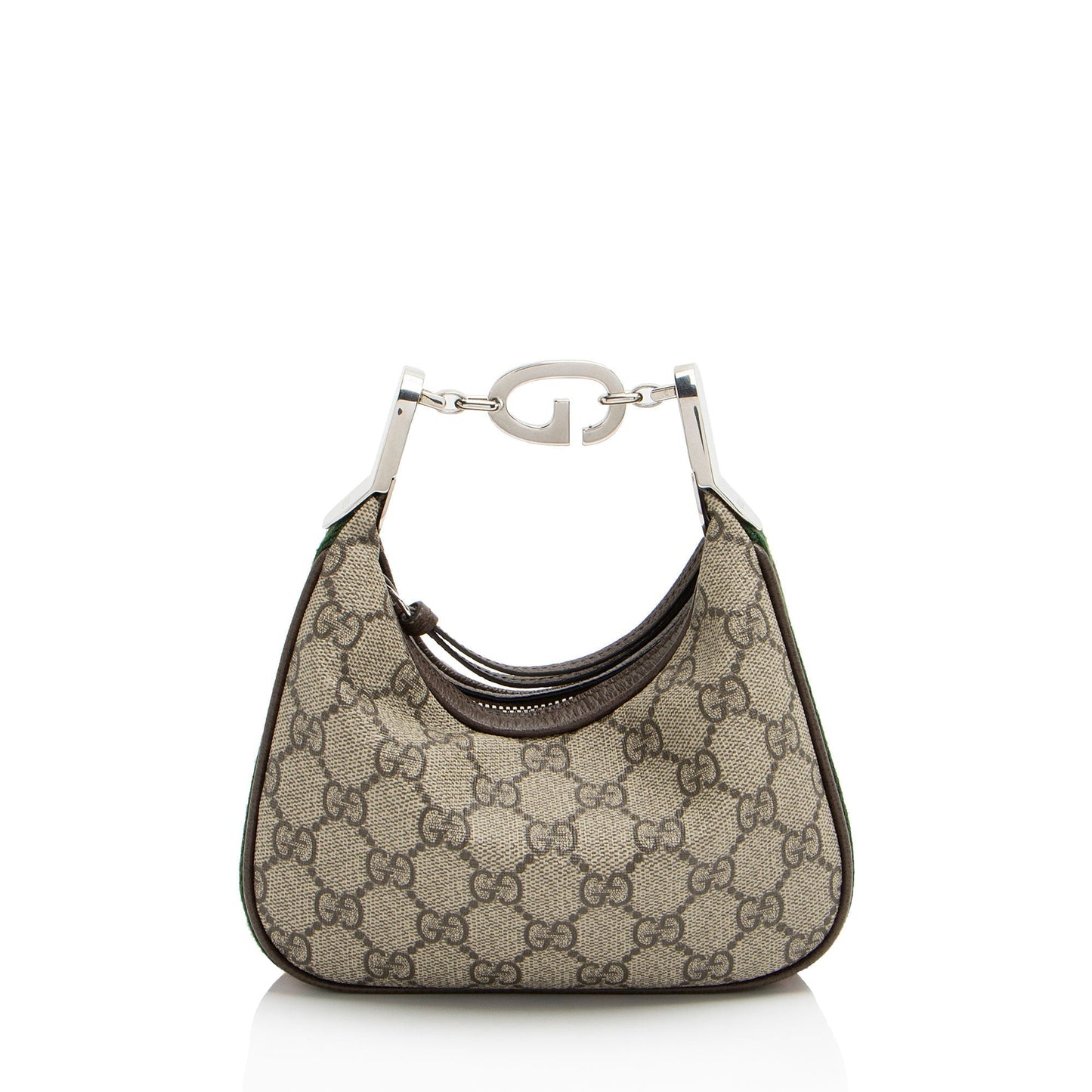 Gucci Nylon Leather Mini Clutch