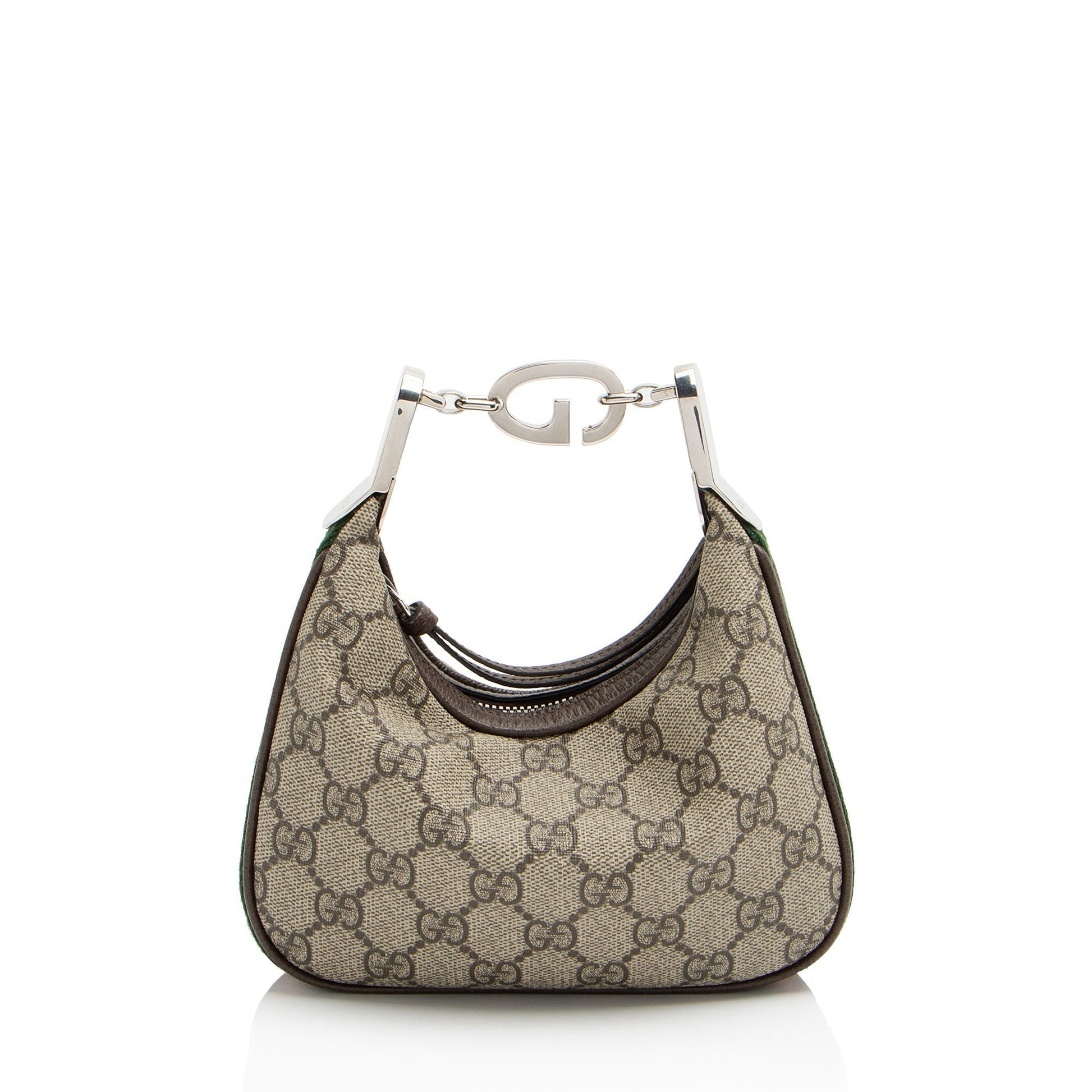 Gucci Nylon Leather Mini Clutch