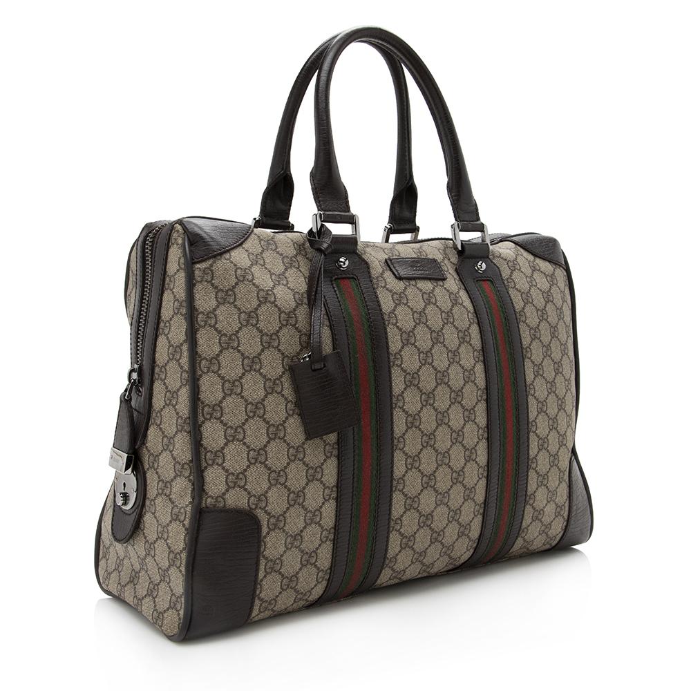 Gucci GG Supreme Monogram Tote Style 20