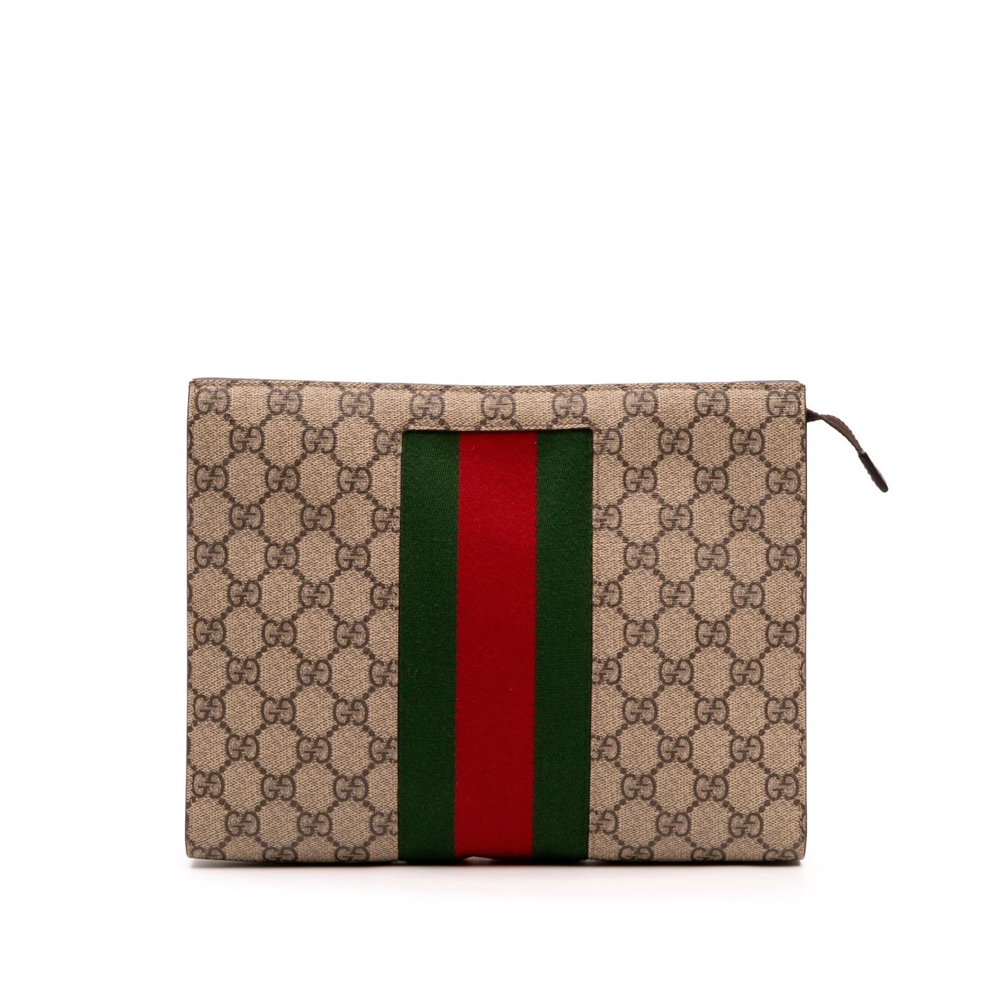 Gucci GG Supreme Web Clutch