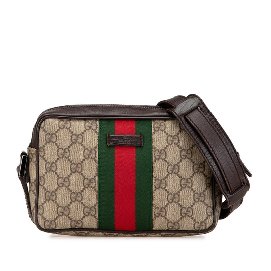 Gucci GG Supreme Web Crossbody