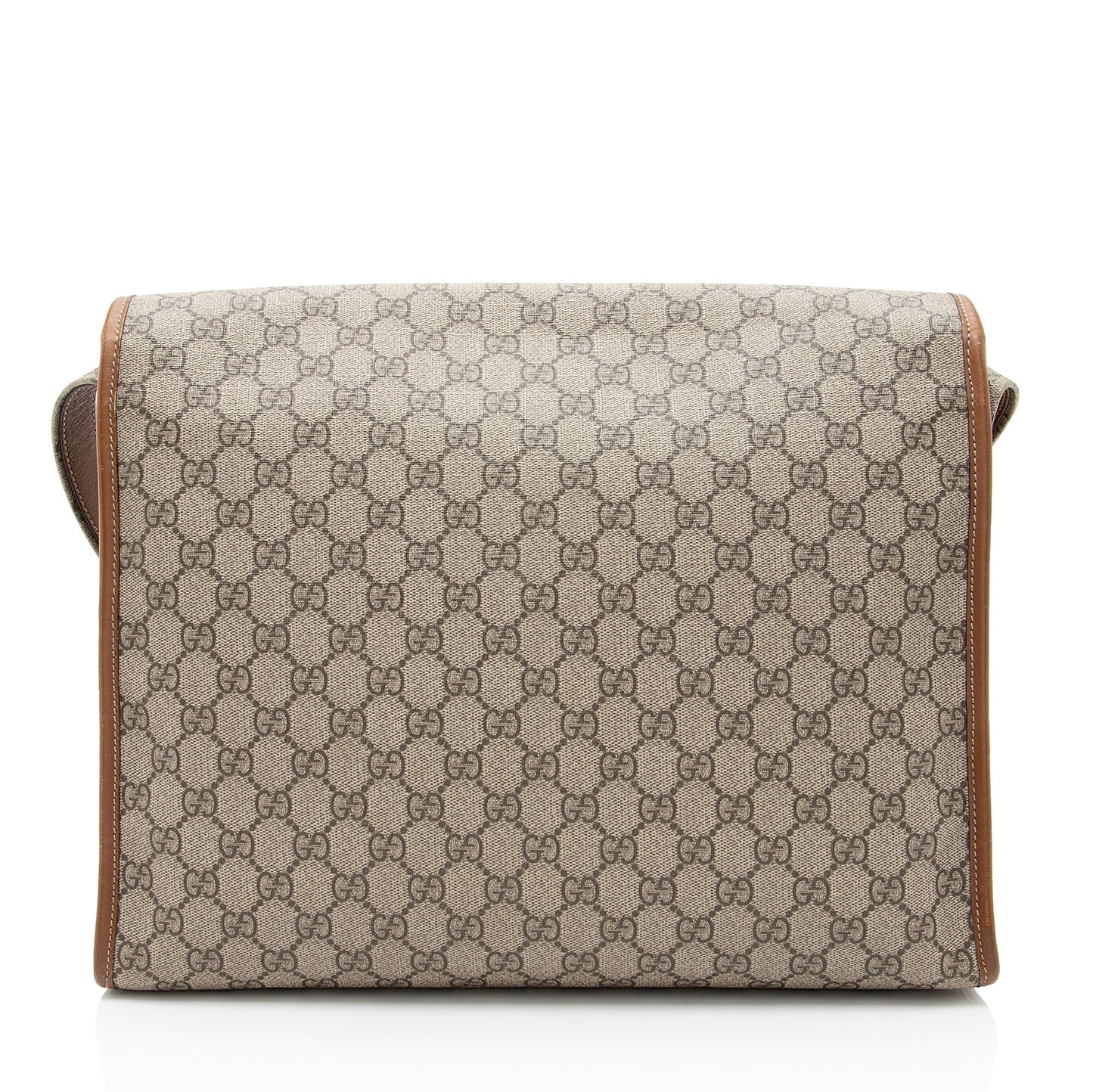 Gucci Nylon Leather Canvas Shoulder Bag