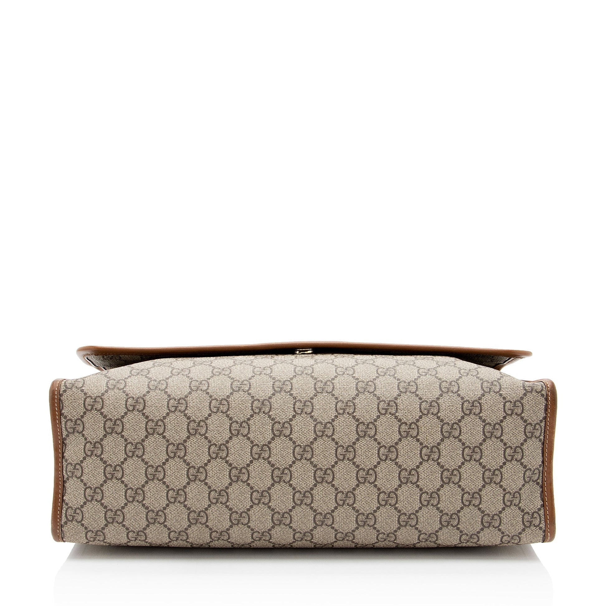 Gucci Nylon Leather Canvas Shoulder Bag