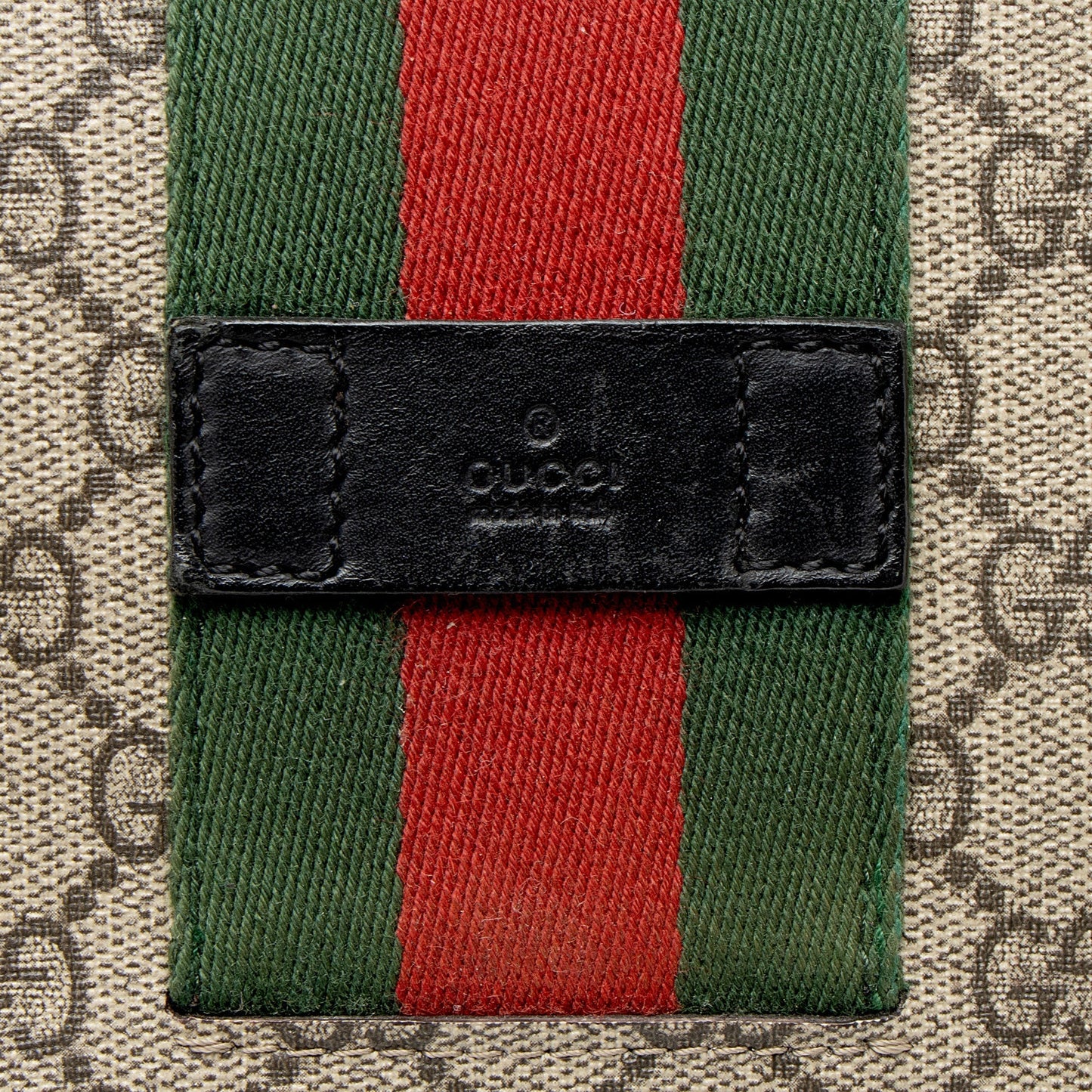 Gucci GG Supreme Web Flap Messenger