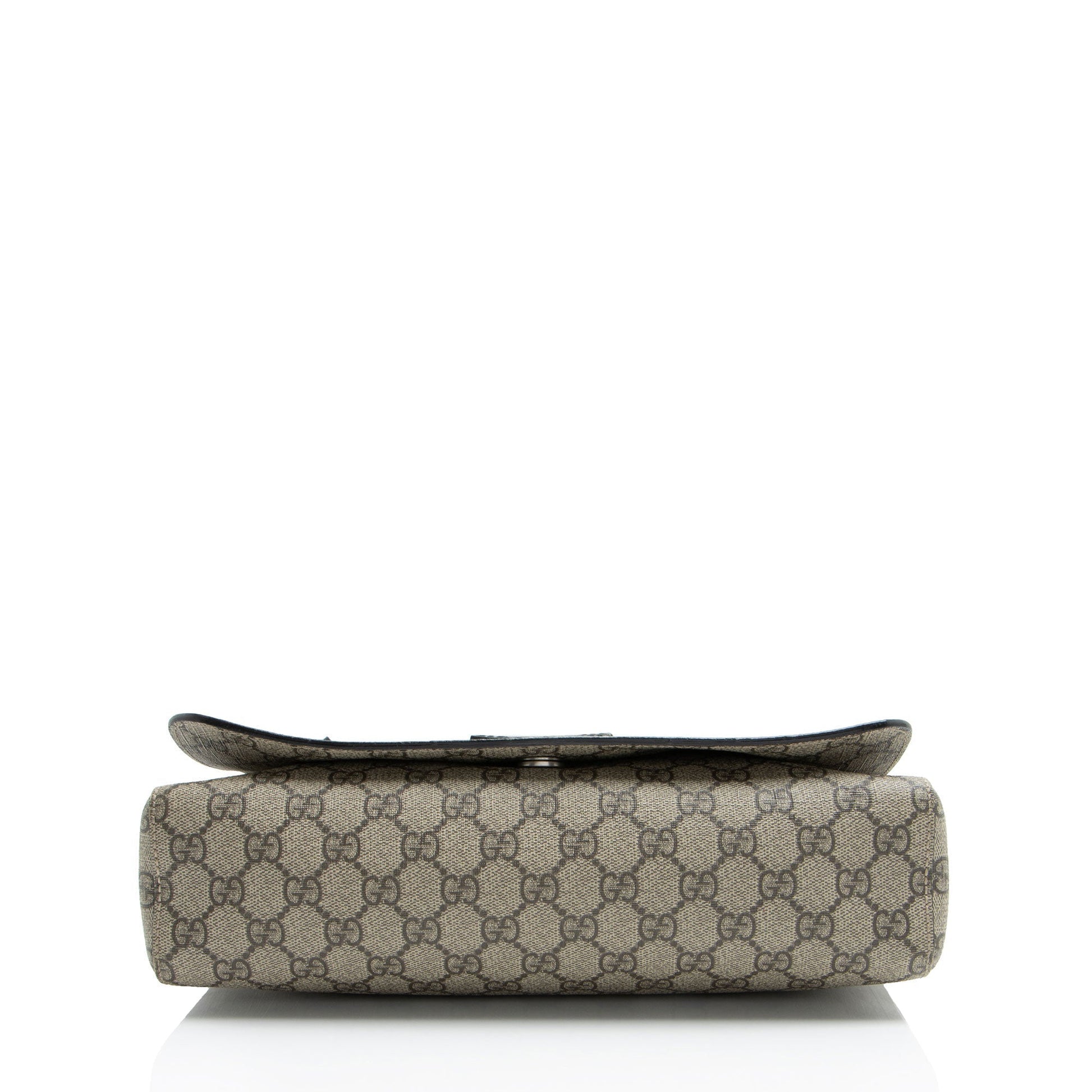 Gucci Nylon Leather Canvas Shoulder Bag