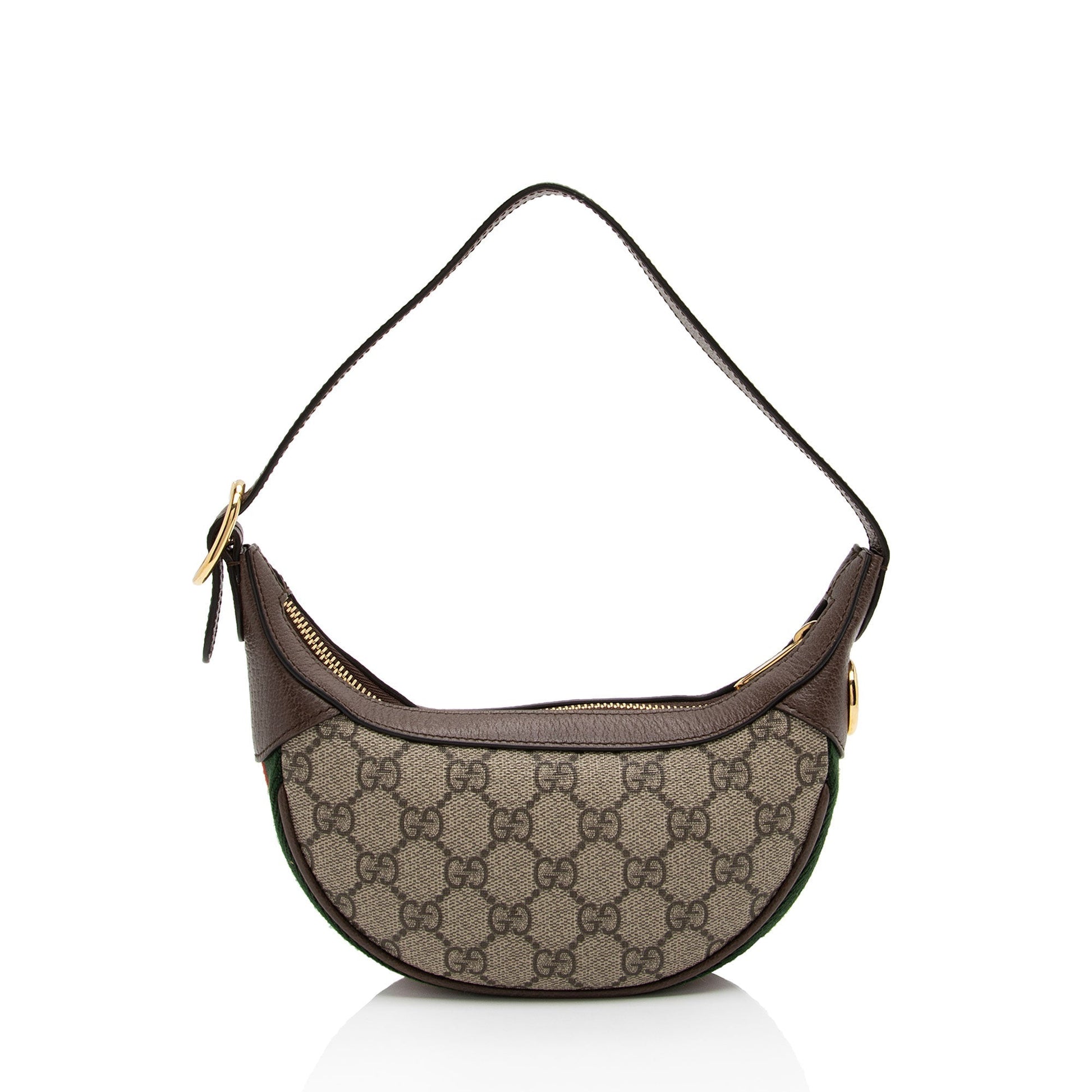 Gucci Nylon Leather Mini Shoulder Bag
