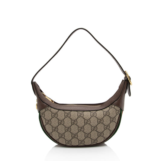 Gucci Nylon Leather Mini Shoulder Bag
