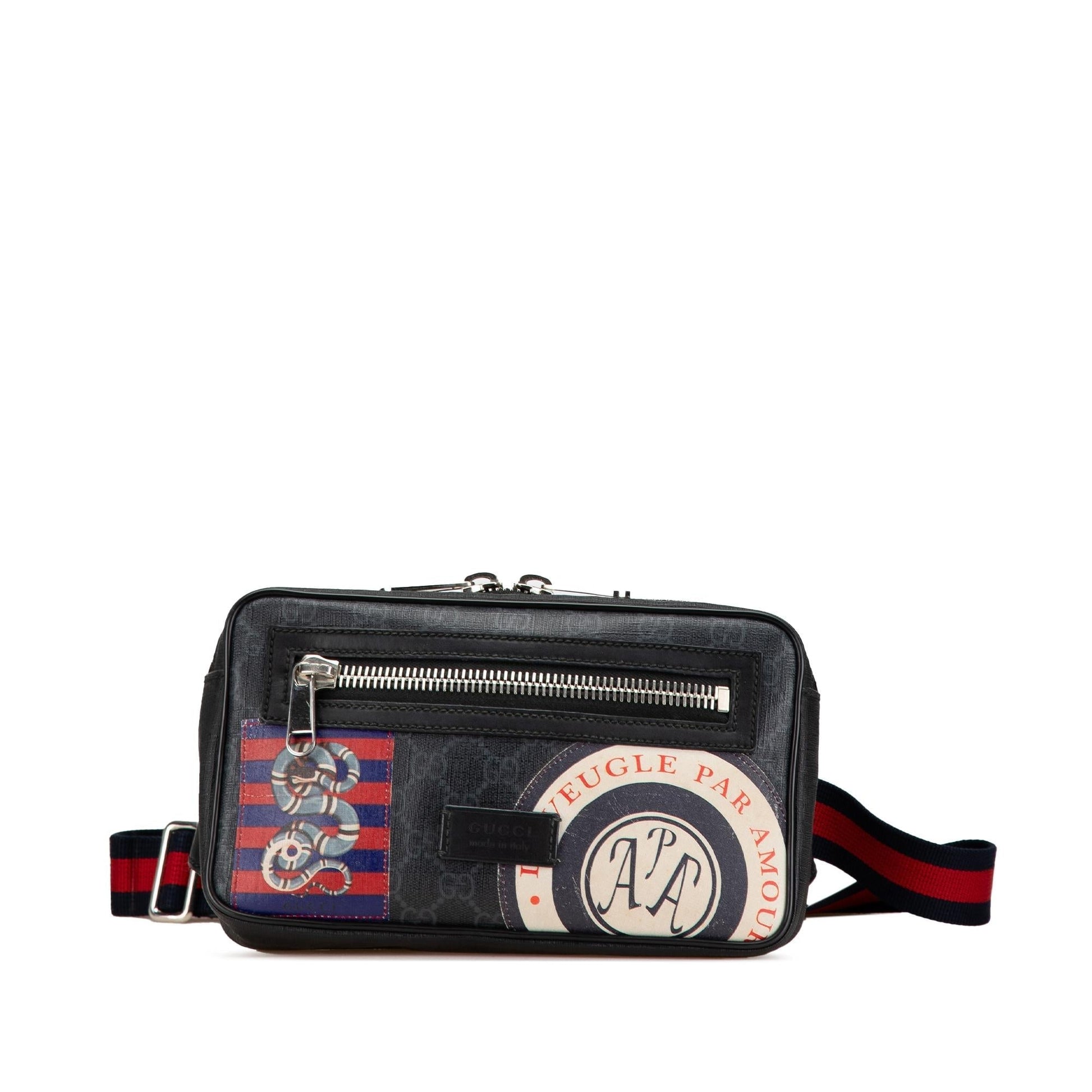 Gucci Canvas Shoulder Bag