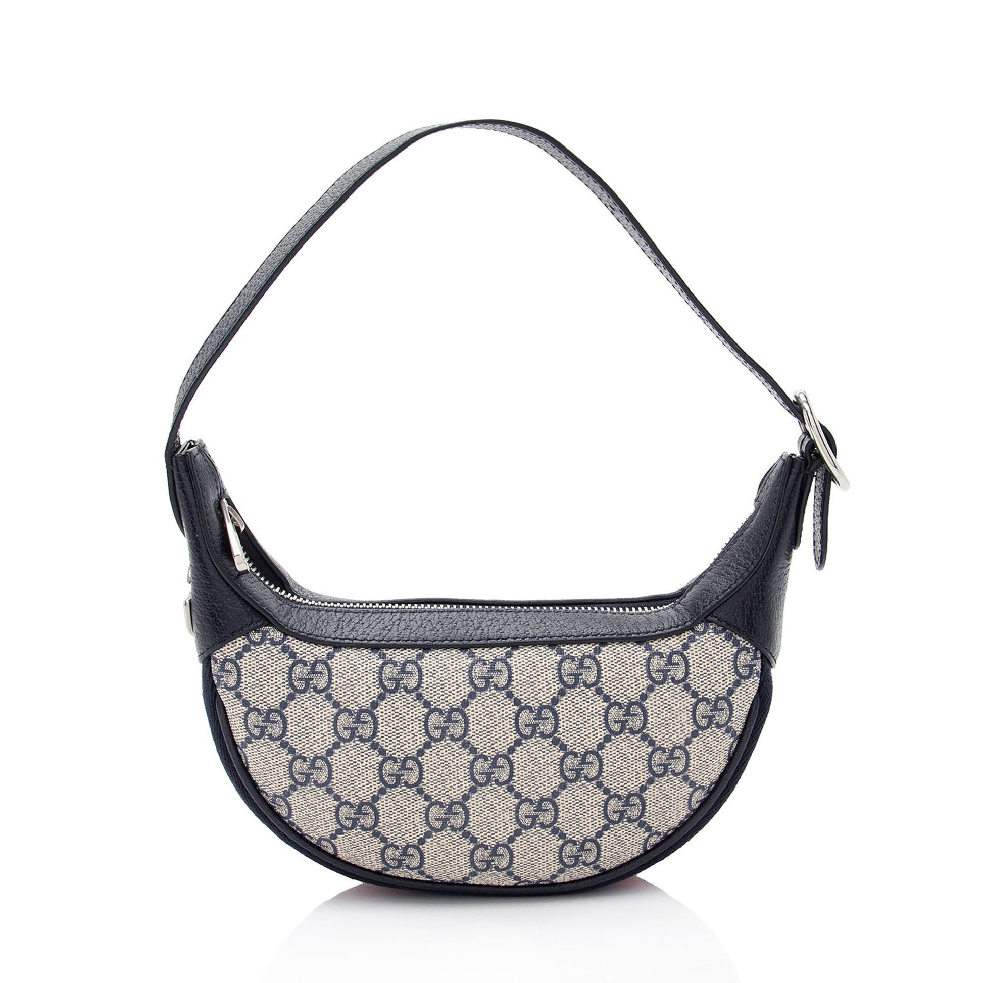 Gucci Nylon Leather Mini Shoulder Bag