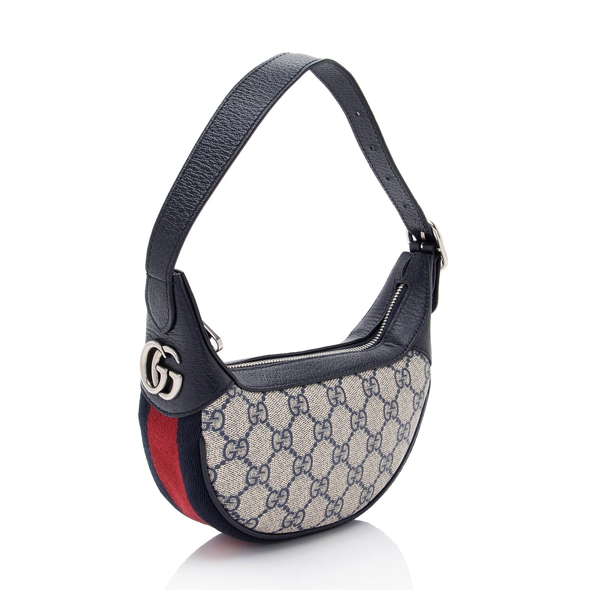 Gucci Nylon Leather Mini Shoulder Bag