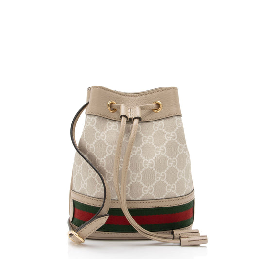 Gucci Nylon Leather Mini Crossbody