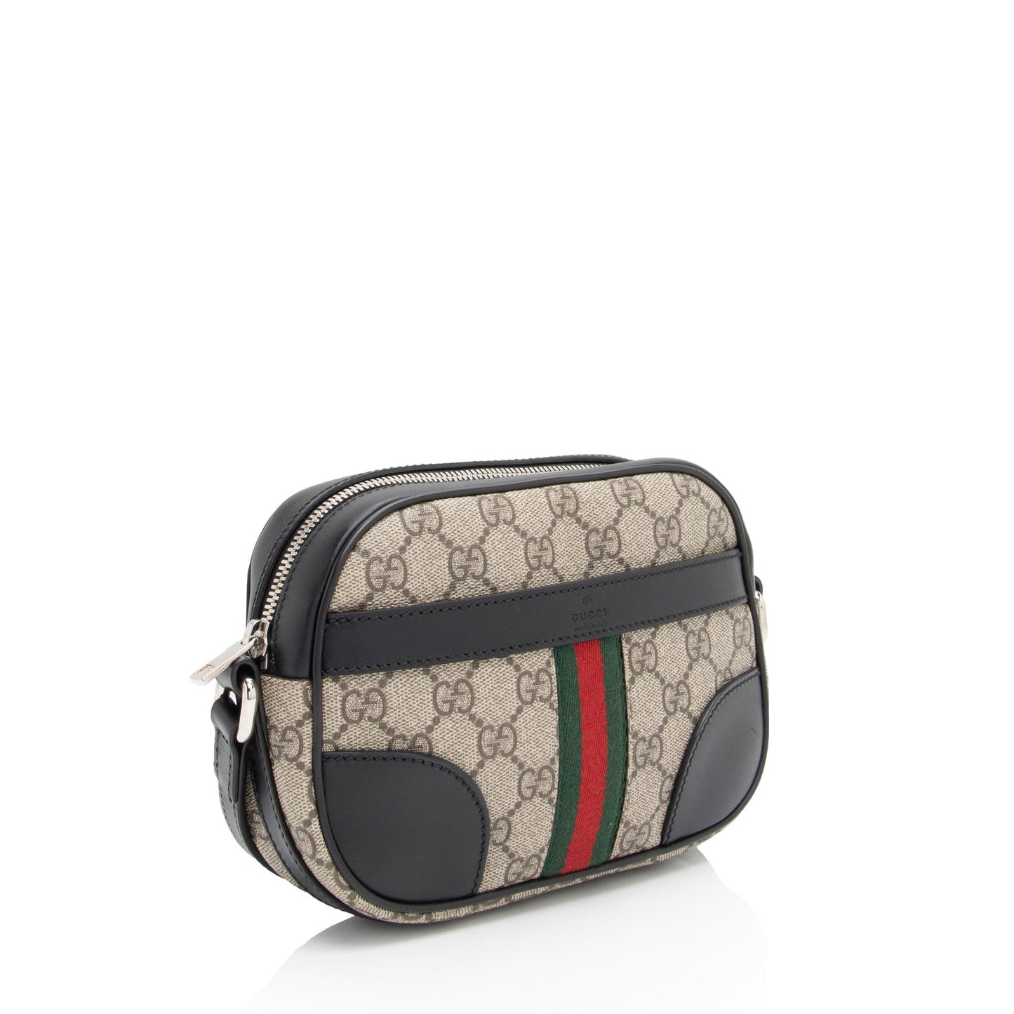 Gucci Nylon Leather Canvas Crossbody