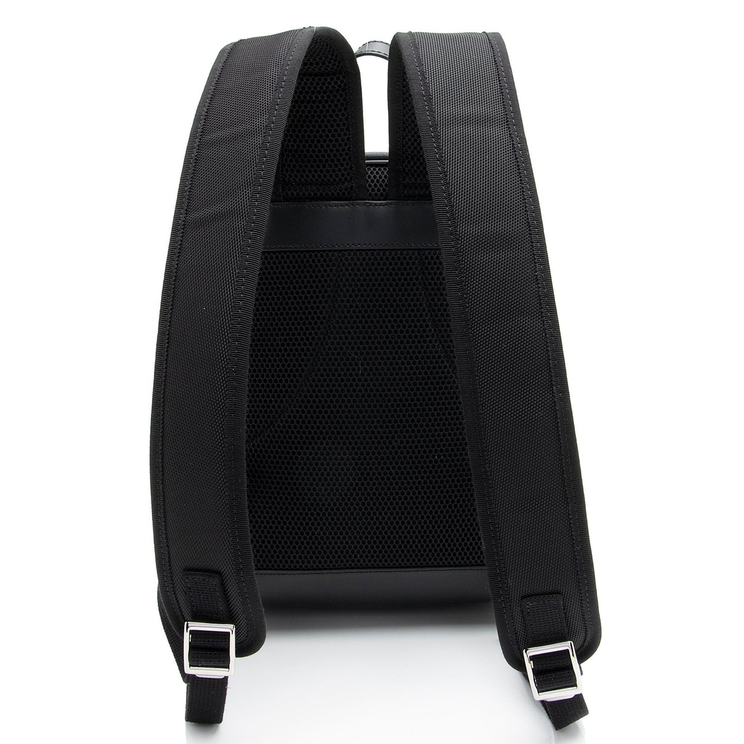 Gucci Nylon Leather Canvas Shoulder Bag