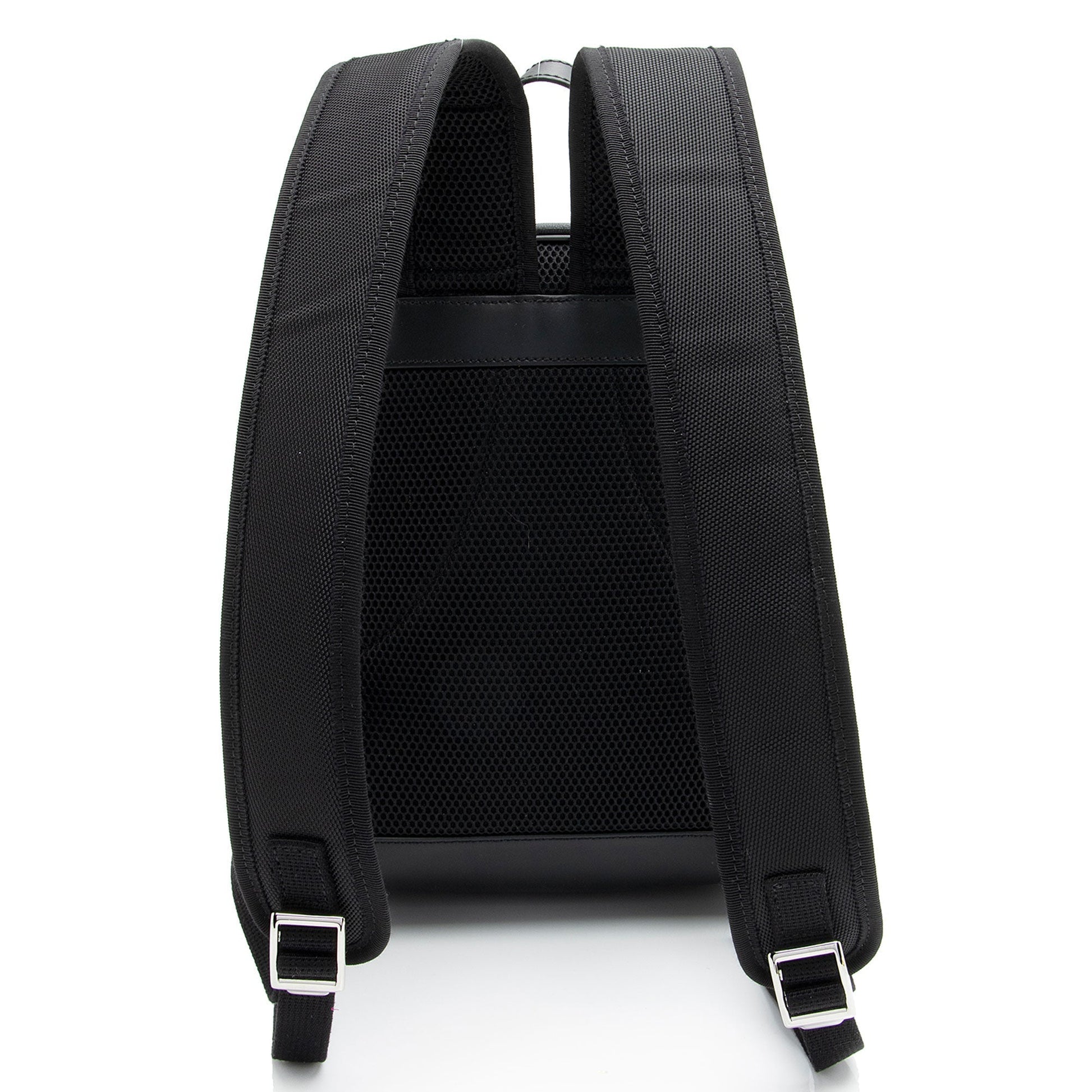 Gucci Nylon Leather Canvas Shoulder Bag