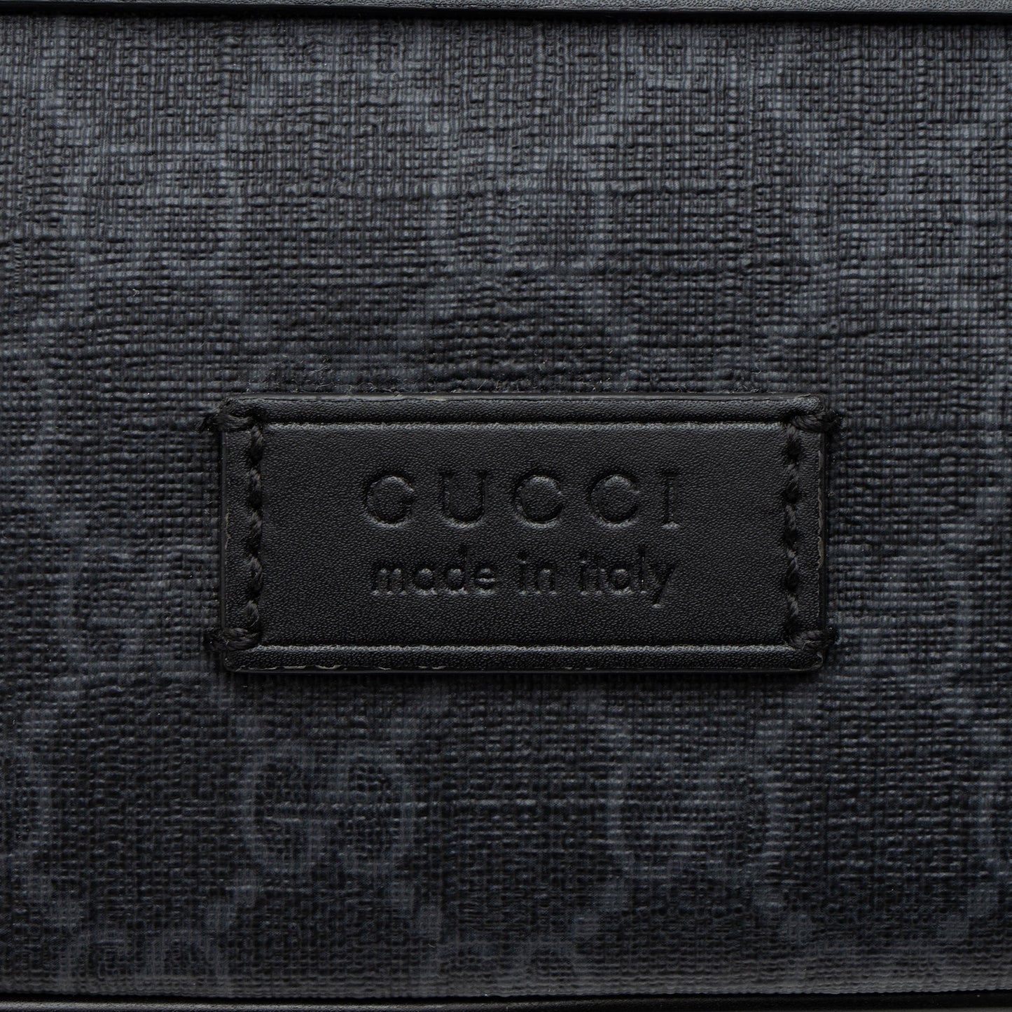 Gucci GG Supreme Web Zip Belt Bag