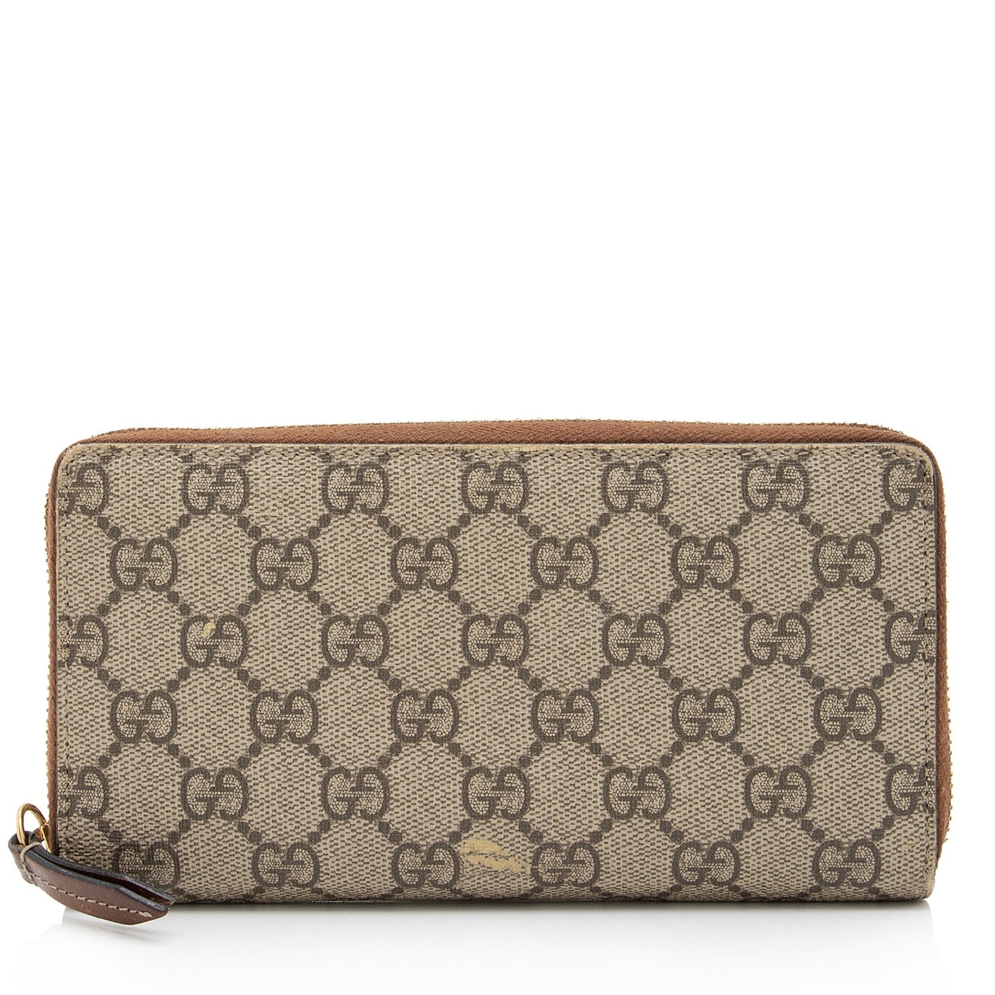 Gucci GG Supreme Zip Around Wallet (SHF-CmRIAS)