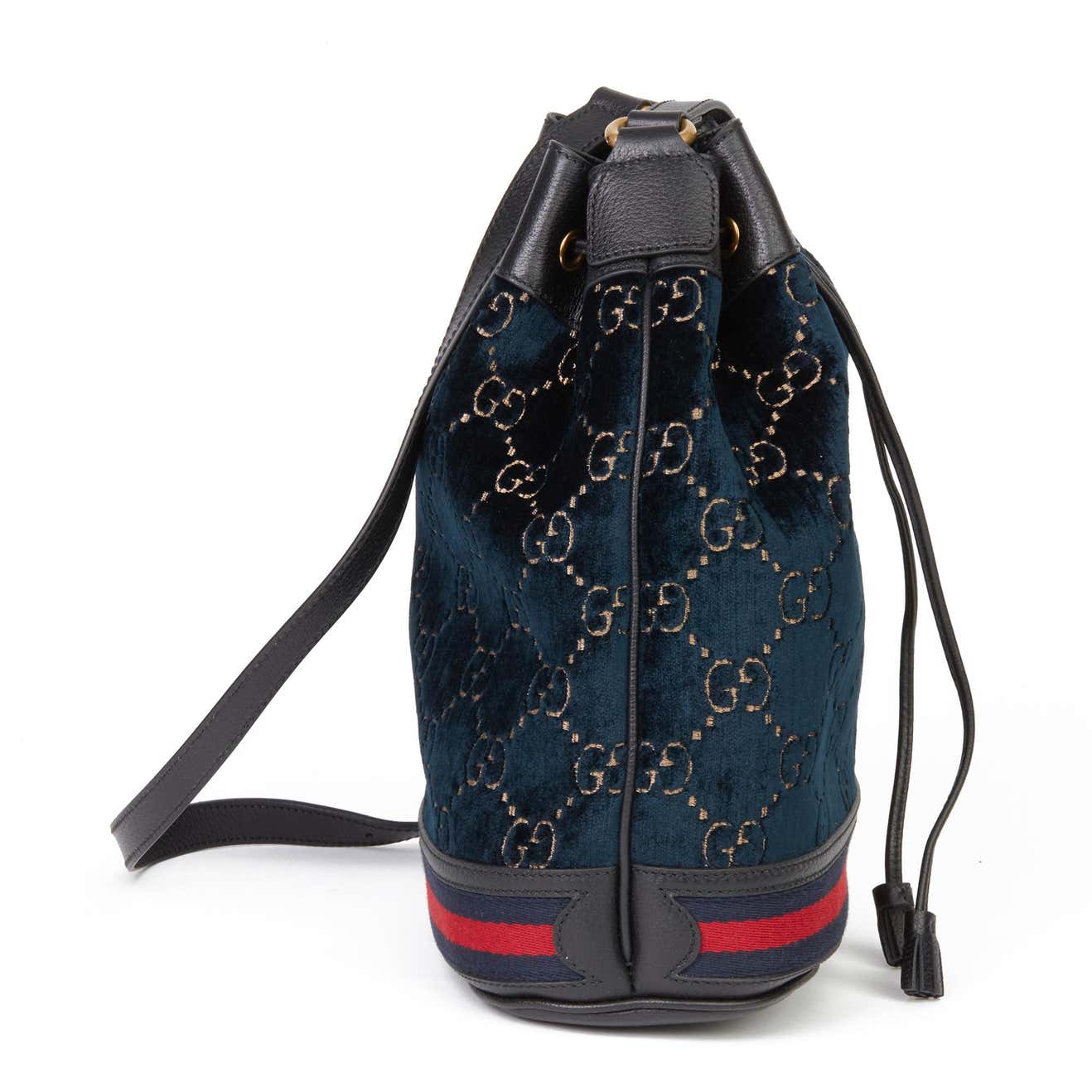 Gucci Caro Leather Shoulder Bag