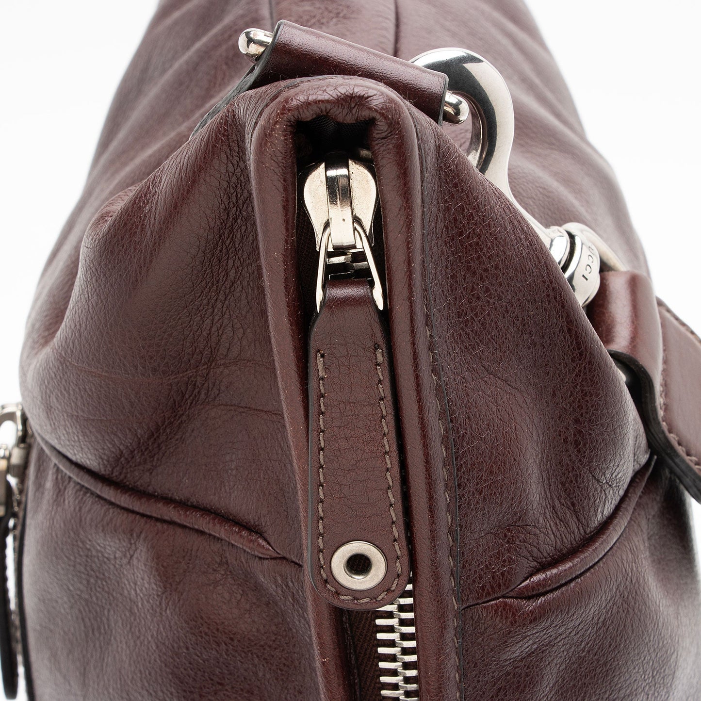 Gucci Glazed Leather Beacon Messenger