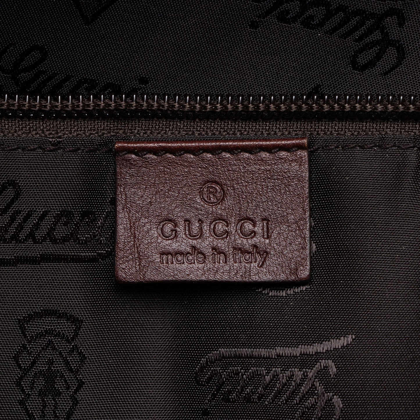 Gucci Glazed Leather Beacon Messenger