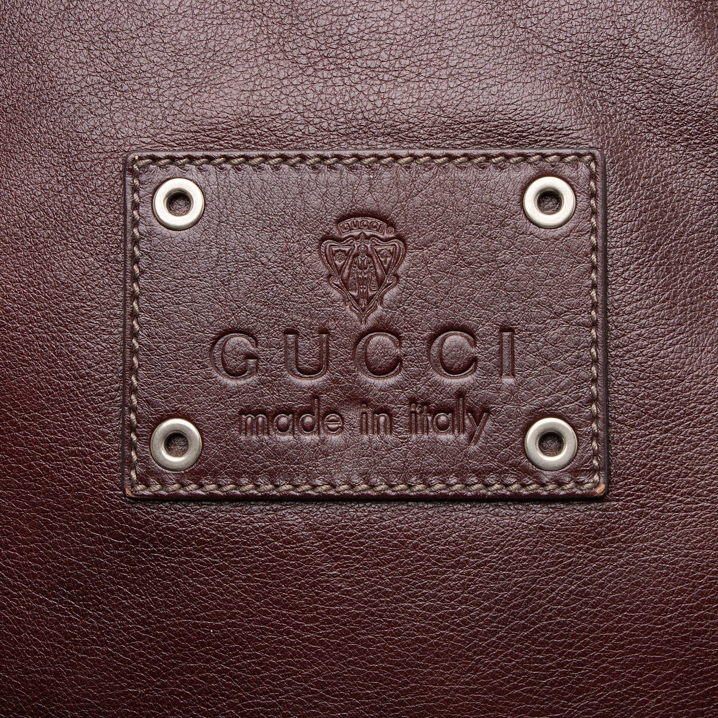 Gucci Glazed Leather Beacon Messenger
