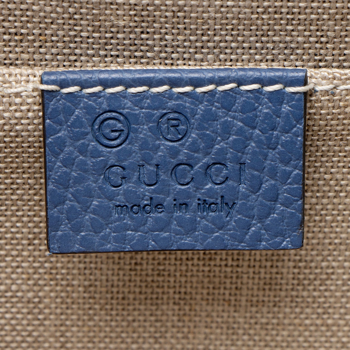 Gucci Grained Calfskin Interlocking G Small Shoulder Bag