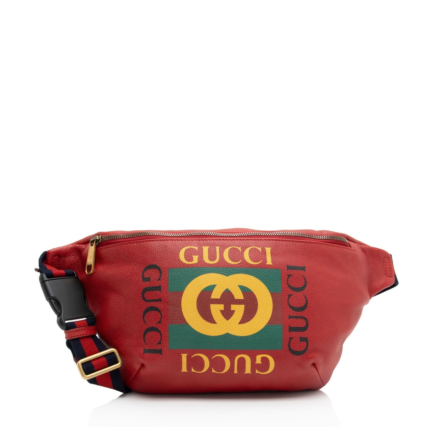 Gucci Leather Canvas Crossbody