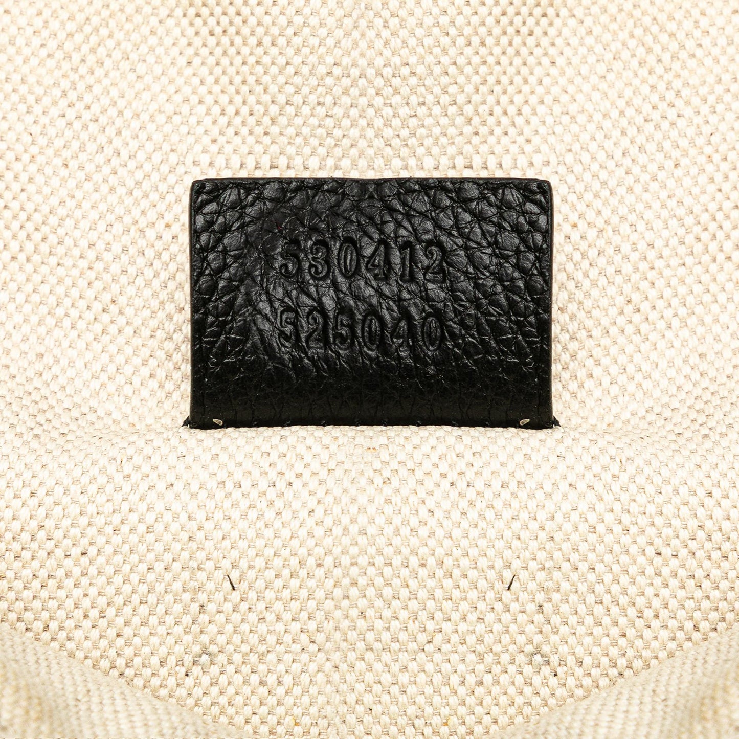 Gucci Grained Calfskin Logo Belt Bag