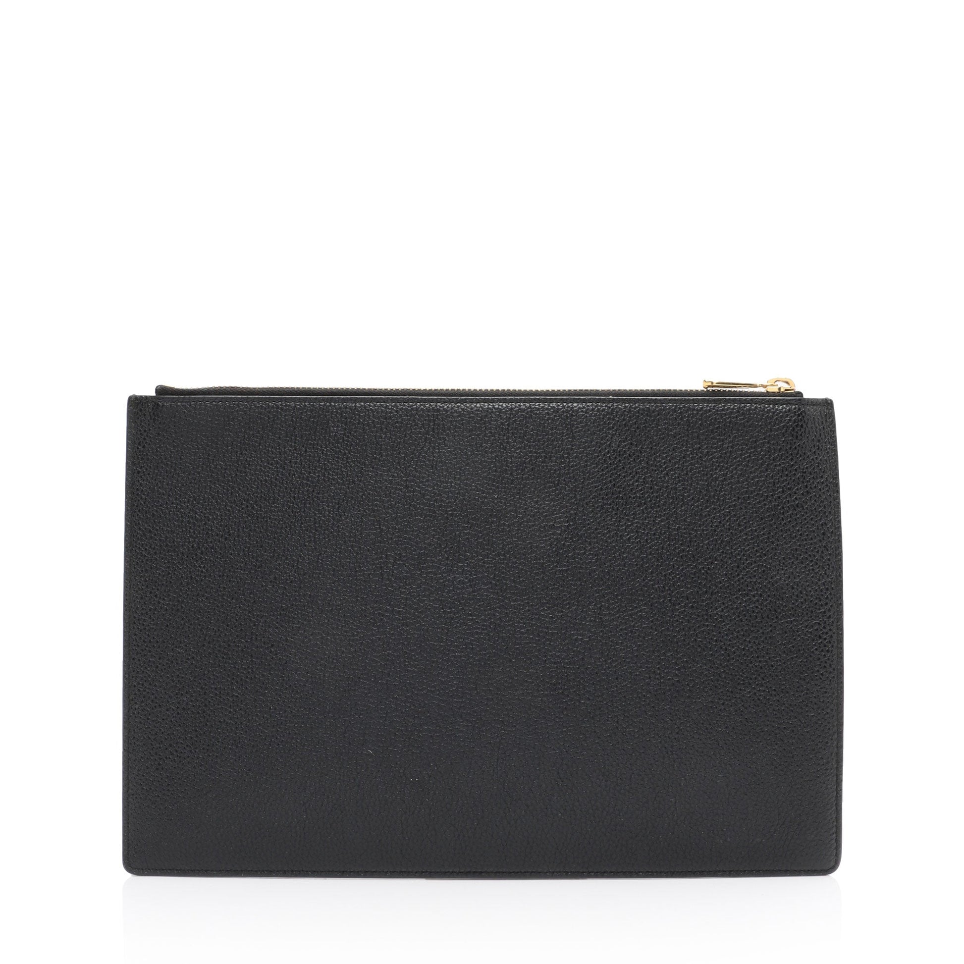 Gucci Nylon Pochette Leather Clutch
