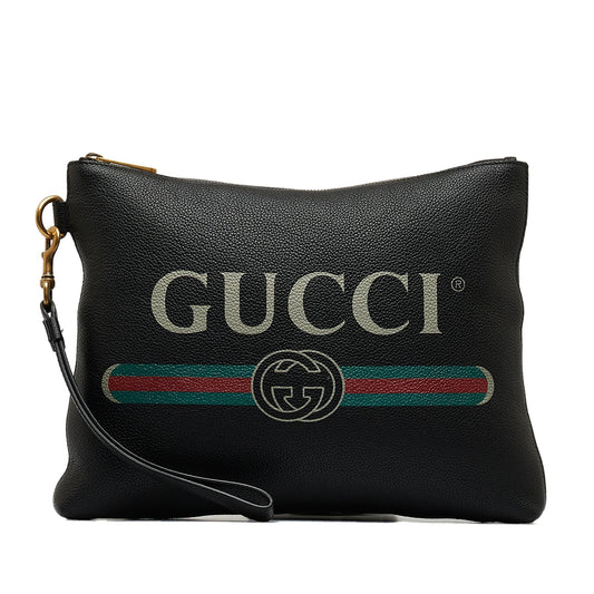 Gucci Leather Clutch