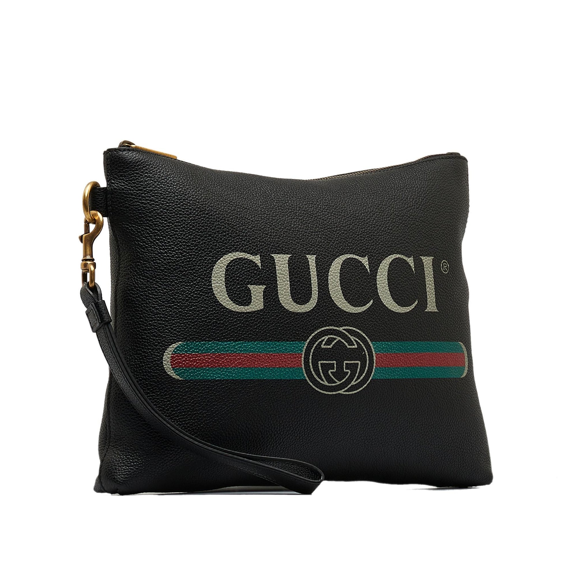 Gucci Leather Clutch